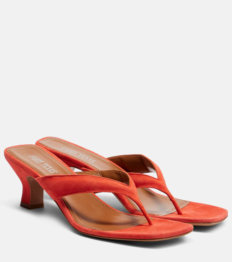Portofino 55 suede thong sandals 1
