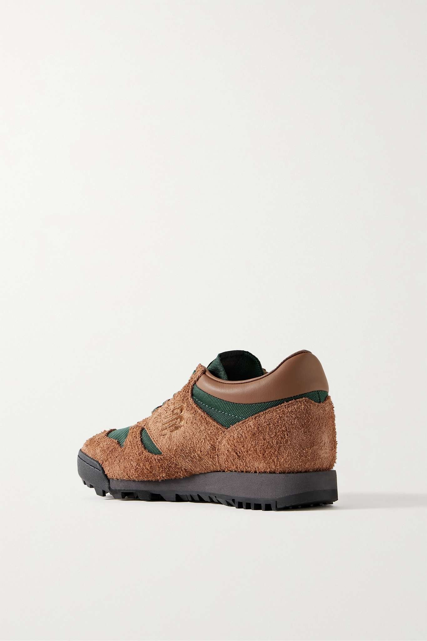 Rainier leather and CORDURA-trimmed suede sneakers - 3