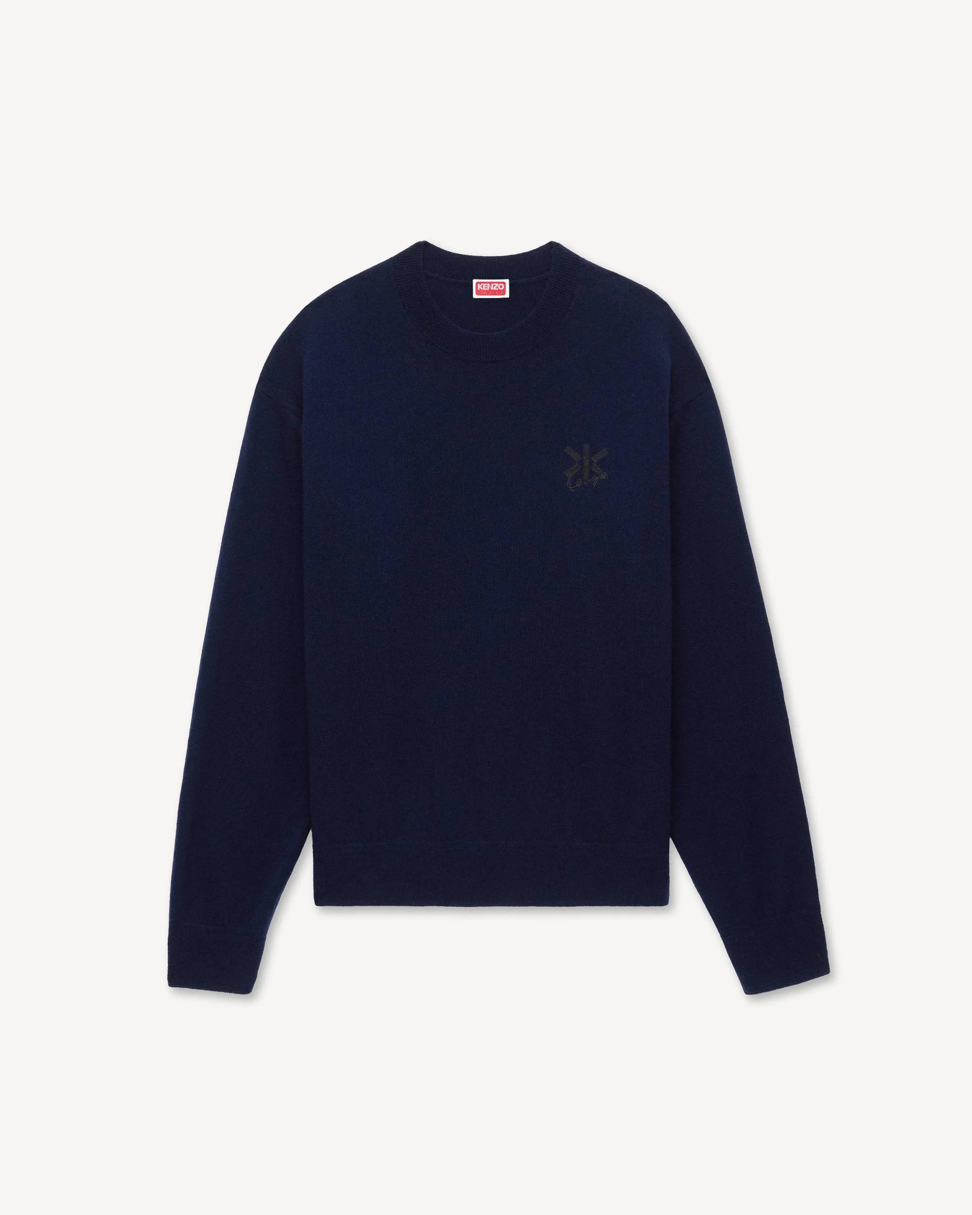 'KENZO Double K' jumper in wool chasmere - 1