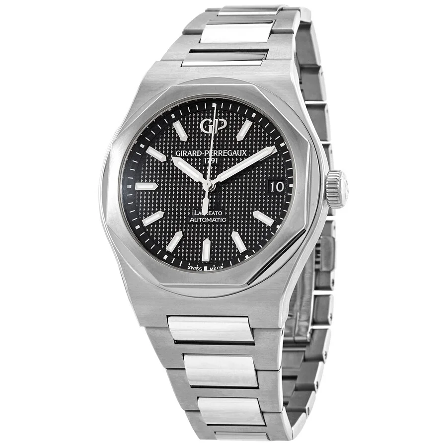 Girard Perregaux Laureato Automatic Black Dial Men's Watch 81010-11-634-11A - 1
