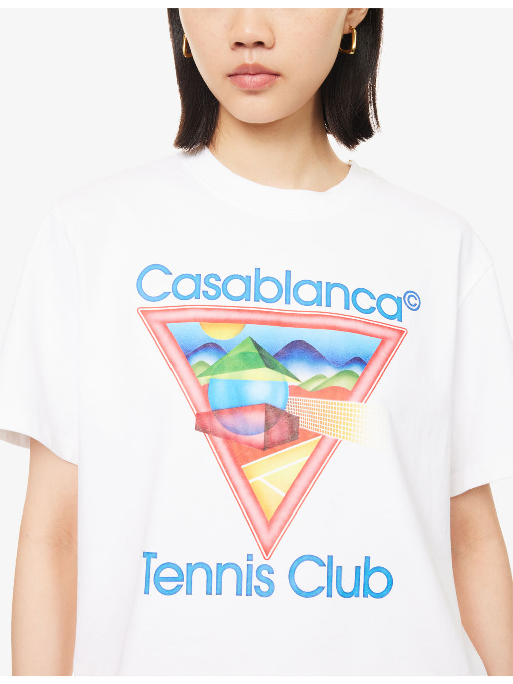 Tennis Club Printed Cotton-Jersey T-Shirt - 5