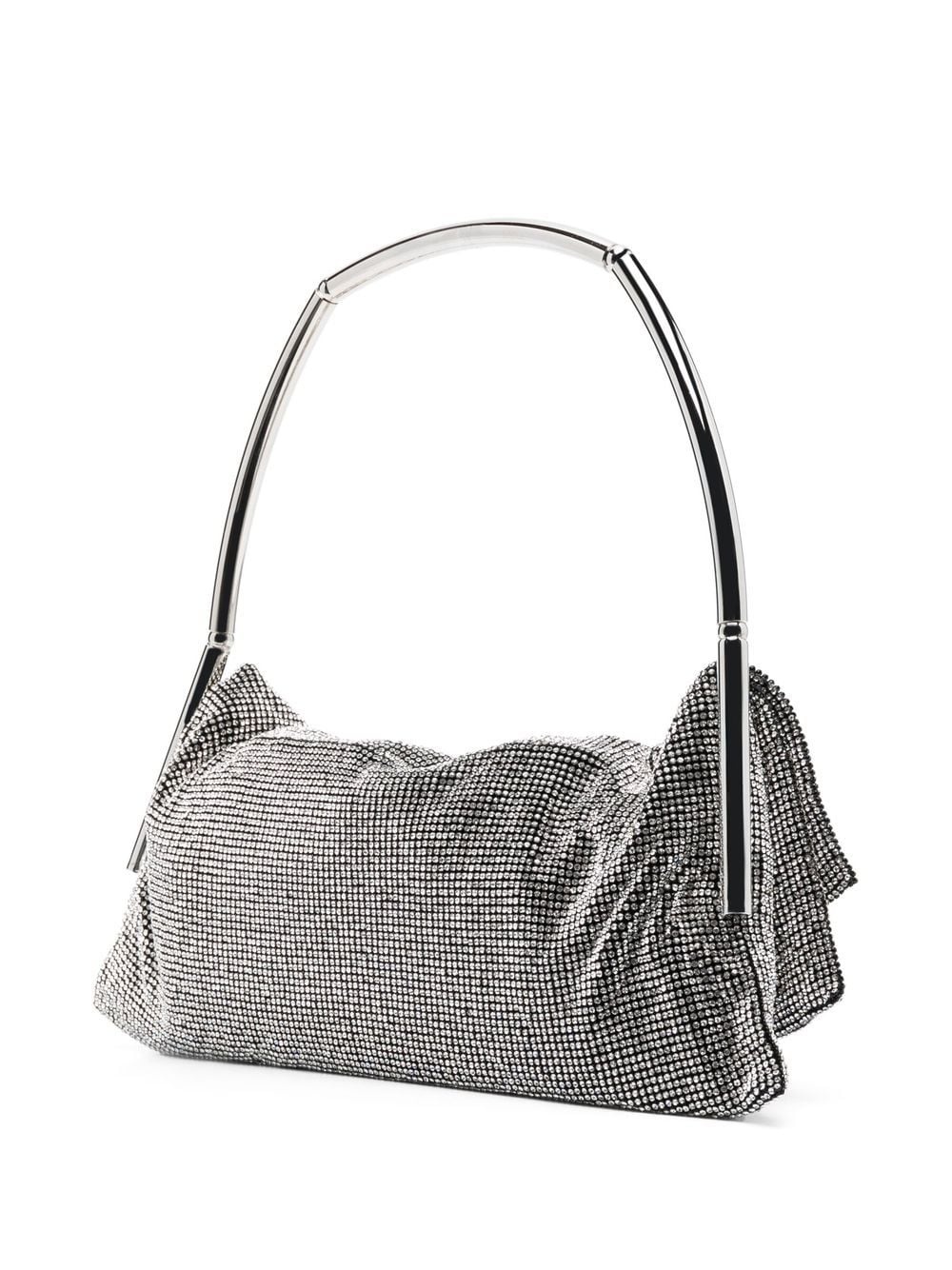 crystal-embellished shoulder bag - 3