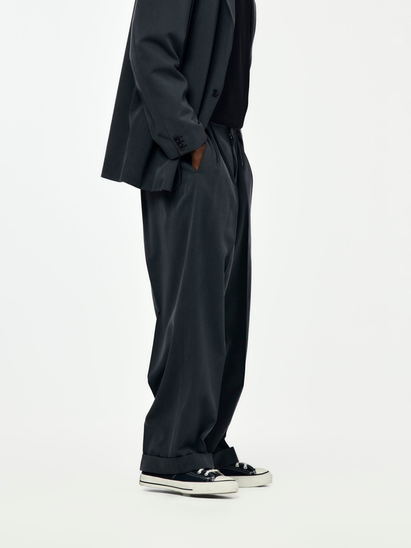 A.PRESSE WASHED SILK WIDE TROUSERS(GRAY) SIS outlook