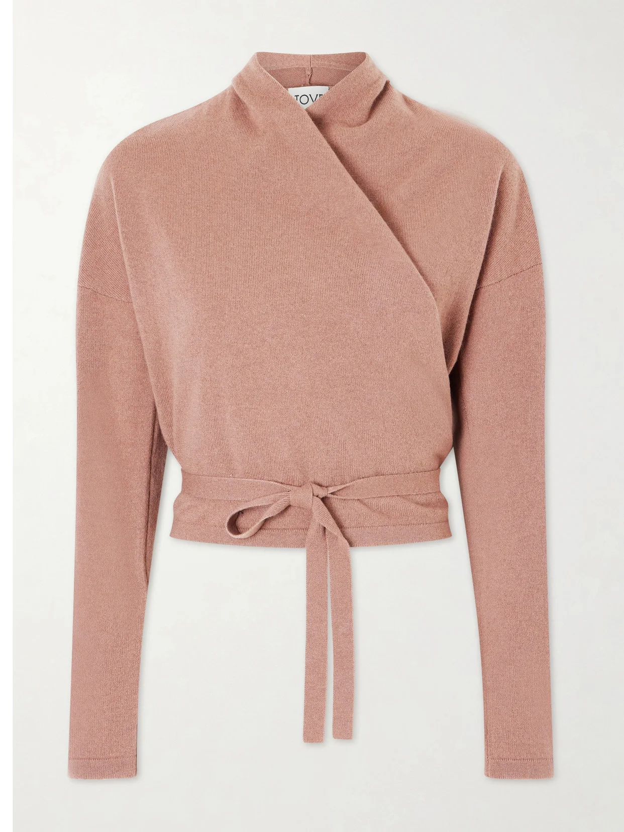 Kay Cashmere Wrap Cardigan - 1