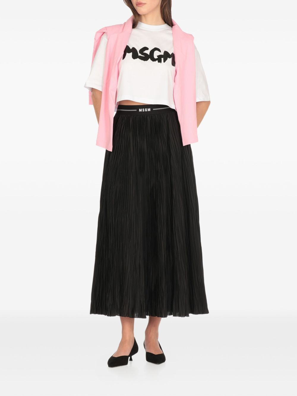 logo-print T-shirt - 2
