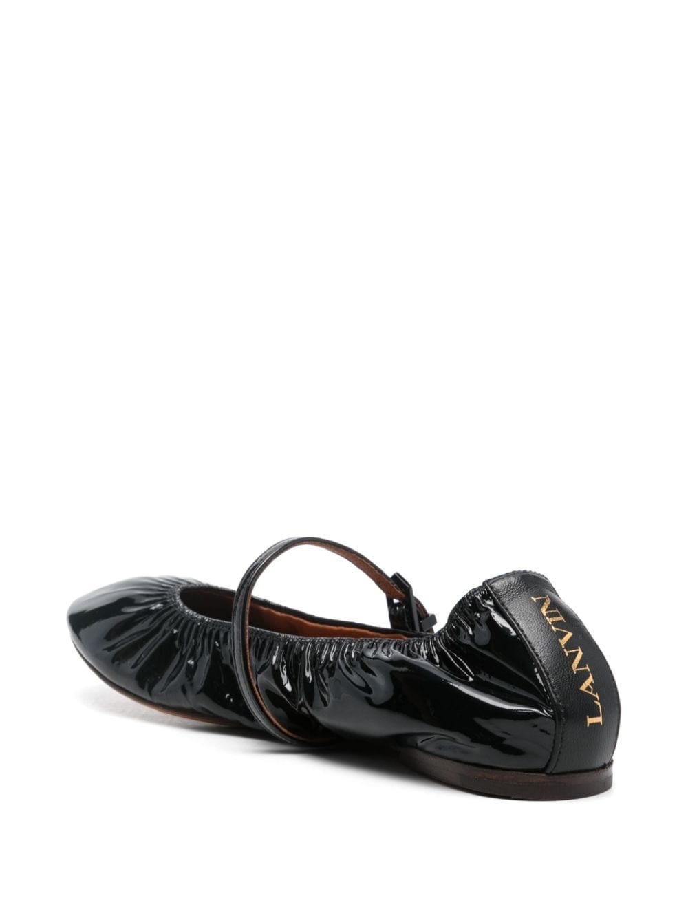 Mary Jane glossy ballet flats - 3