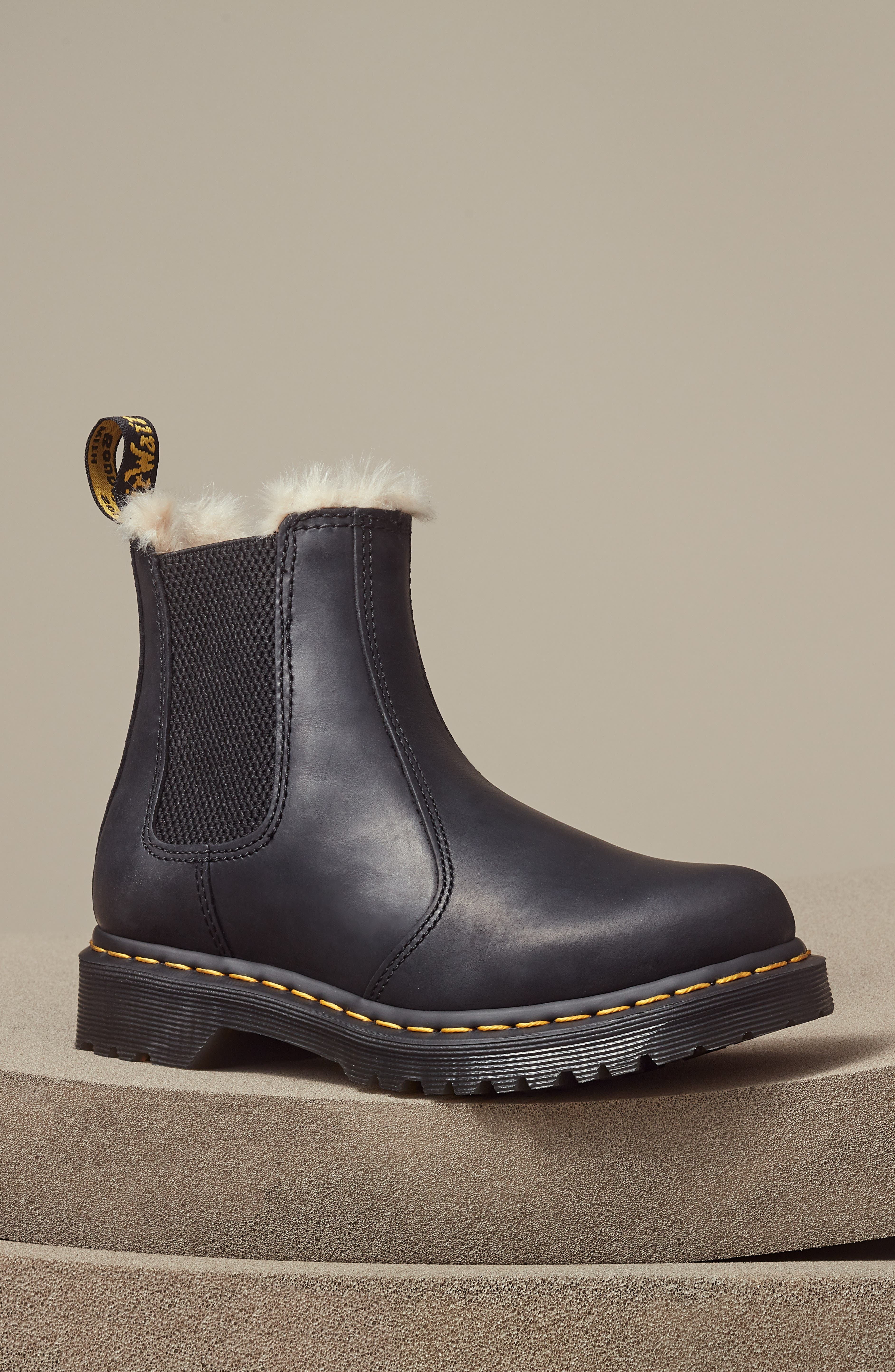 2976 Faux Shearling Chelsea Boot - 7