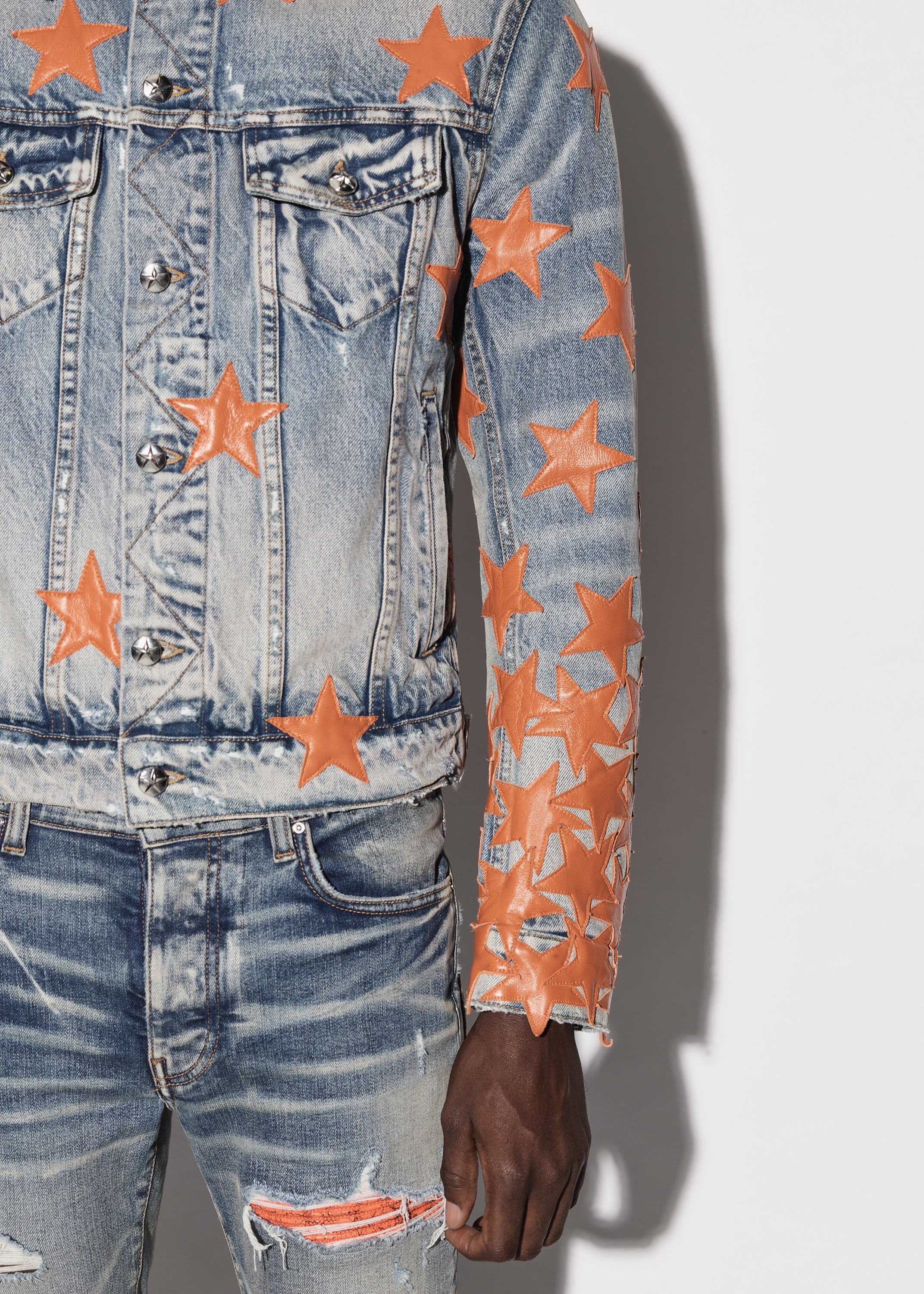 CHEMIST STAR TRUCKER JACKET - 6
