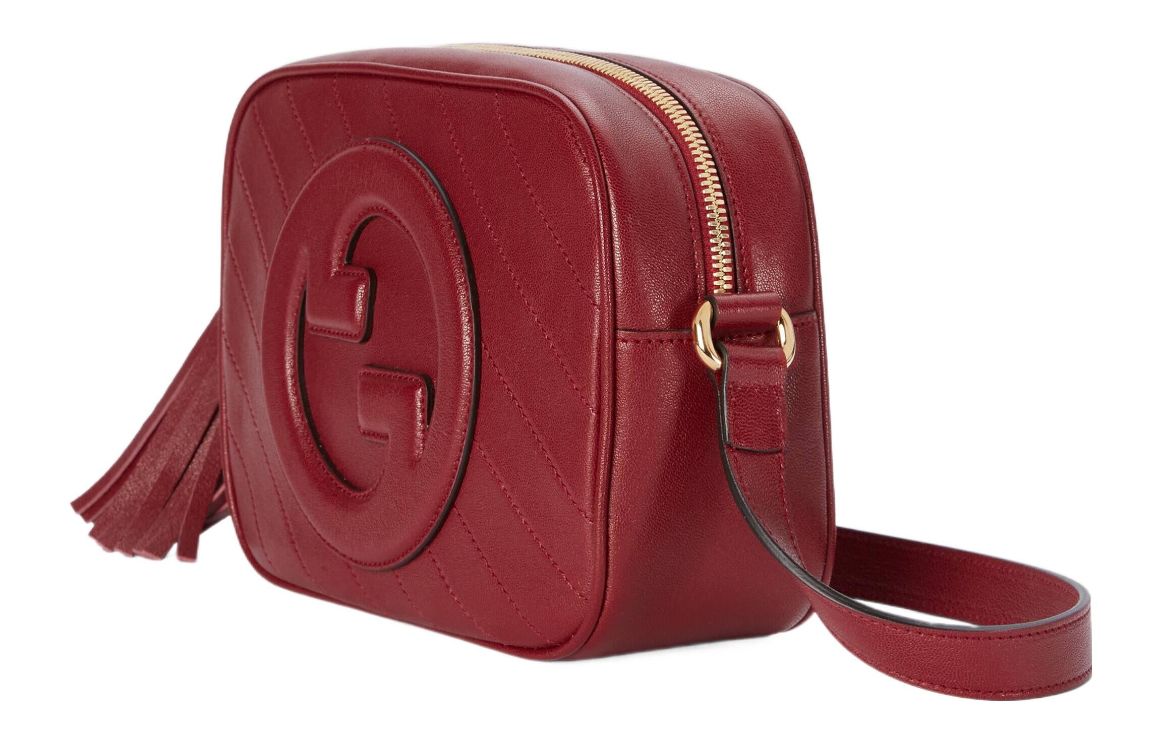 (WMNS) Gucci Blondie Small Shoulder Bag 'Red' 742360-1IV0G-6420 - 2