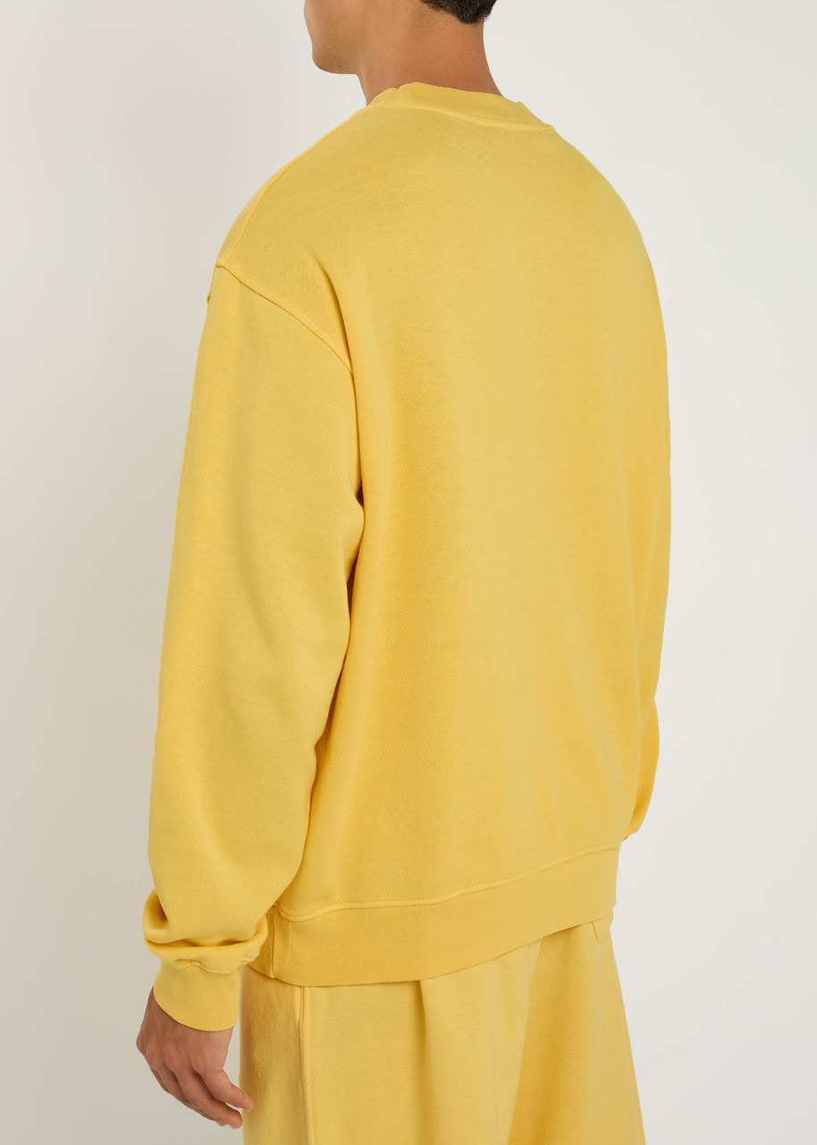 The Elder Statesman Daily Logo-embroidered Cotton and Cashmere-blend Sweatshirt - 3