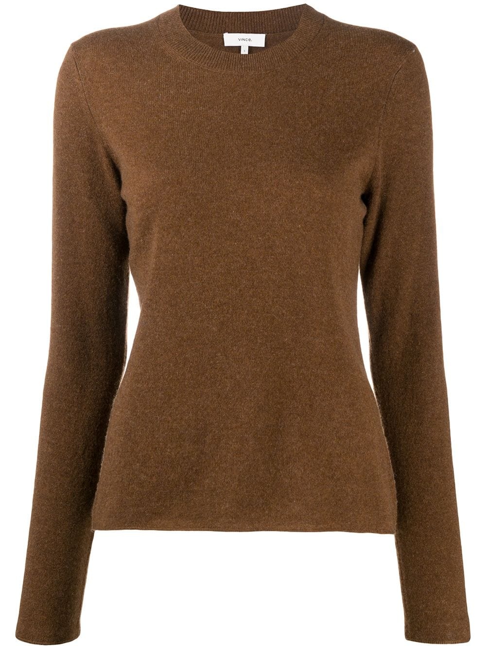 crew-neck cashmere jumper - 1