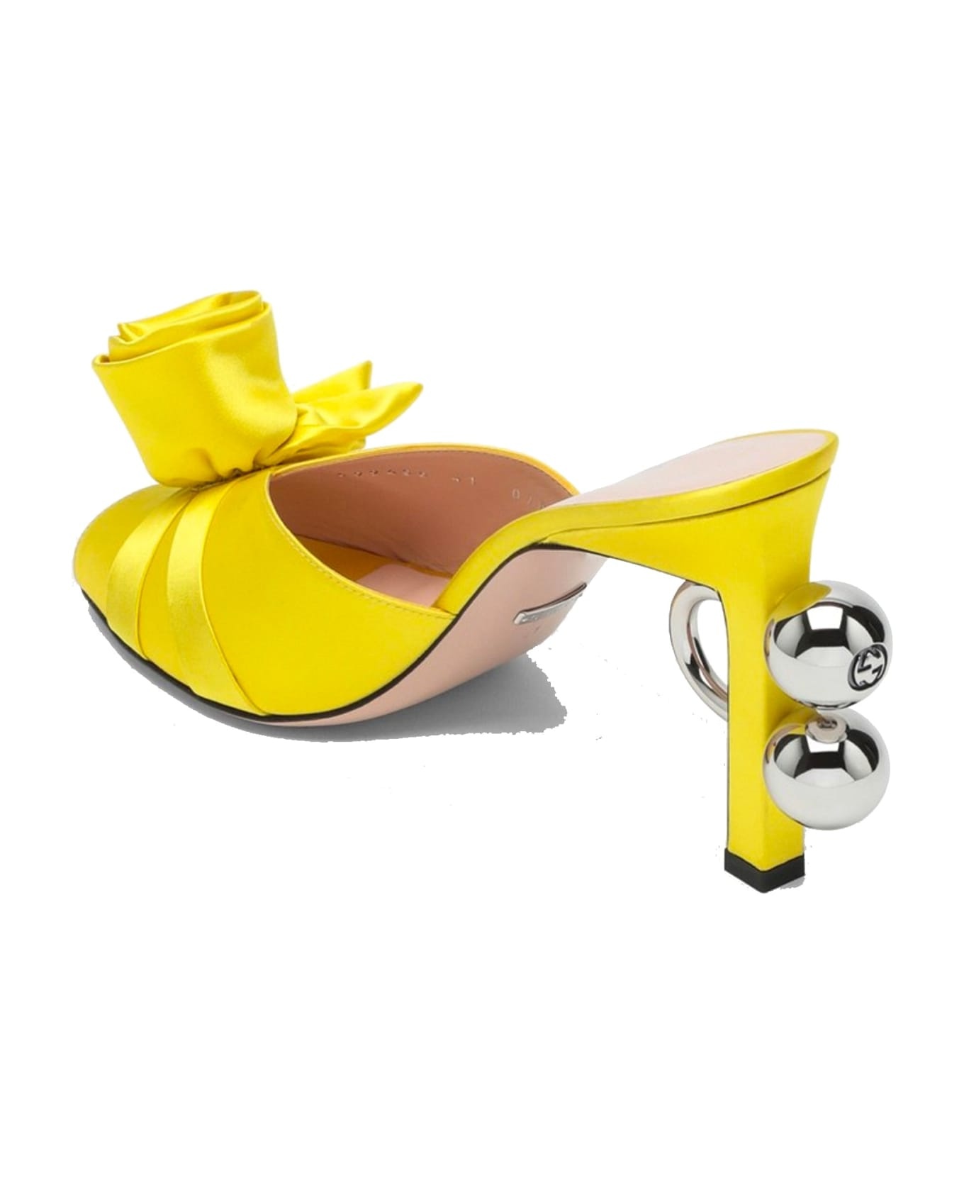 Shawana Embellished Satin Mules - 3