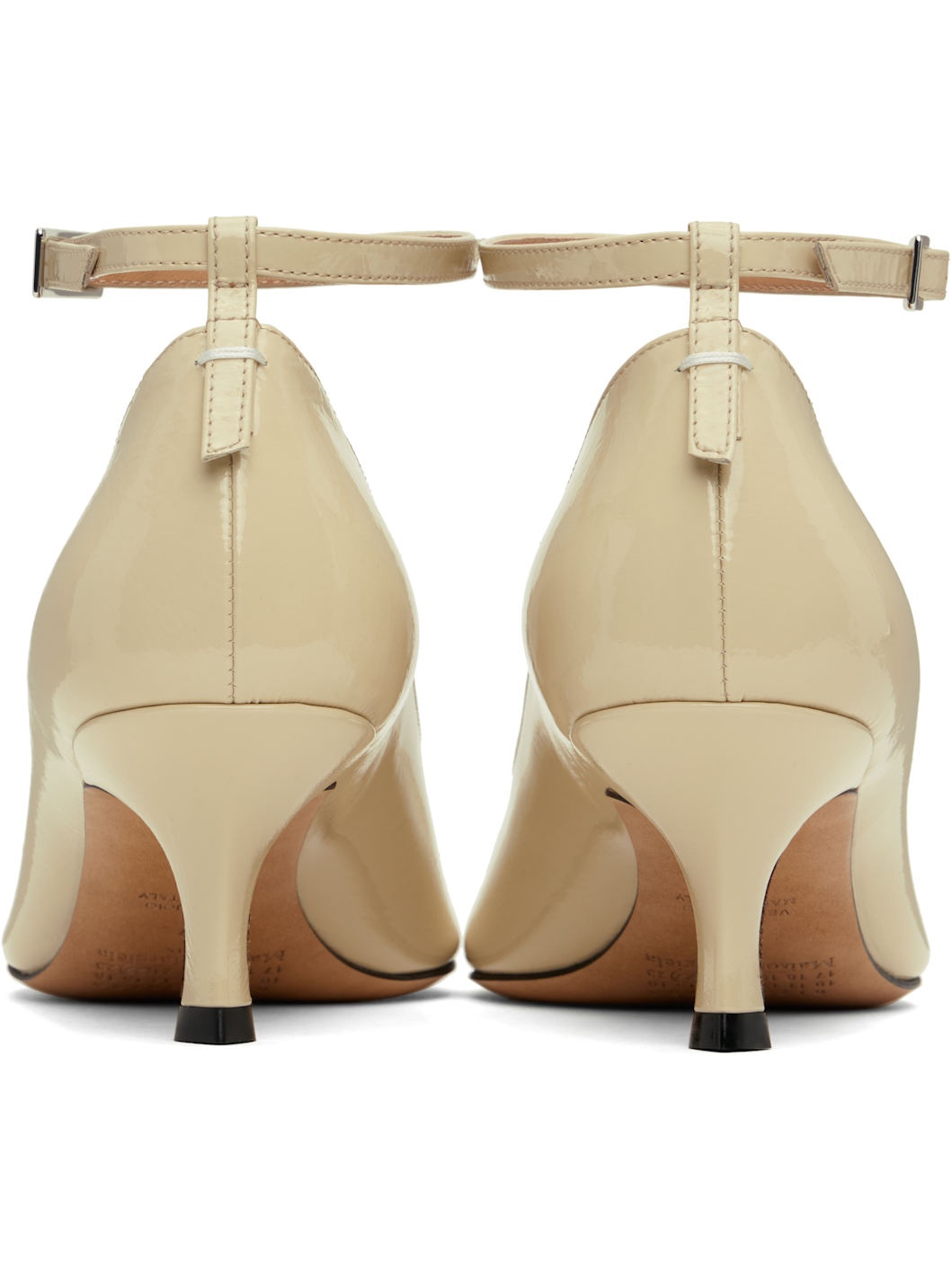Beige Kinkies Pump Heels - 2