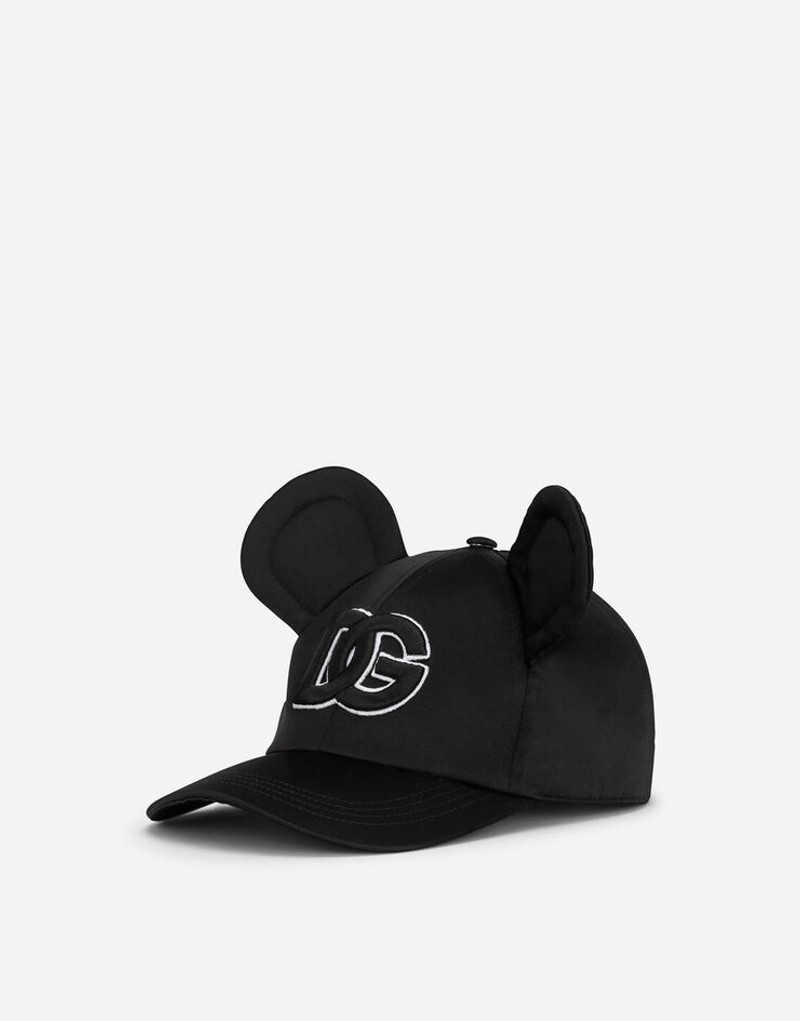 Satin baseball cap with DG patch 1