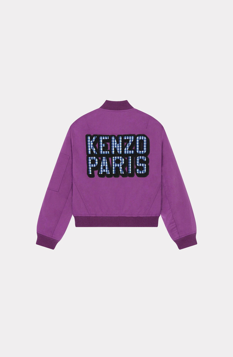 KENZO KENZO Paris retro bomber jacket outlook