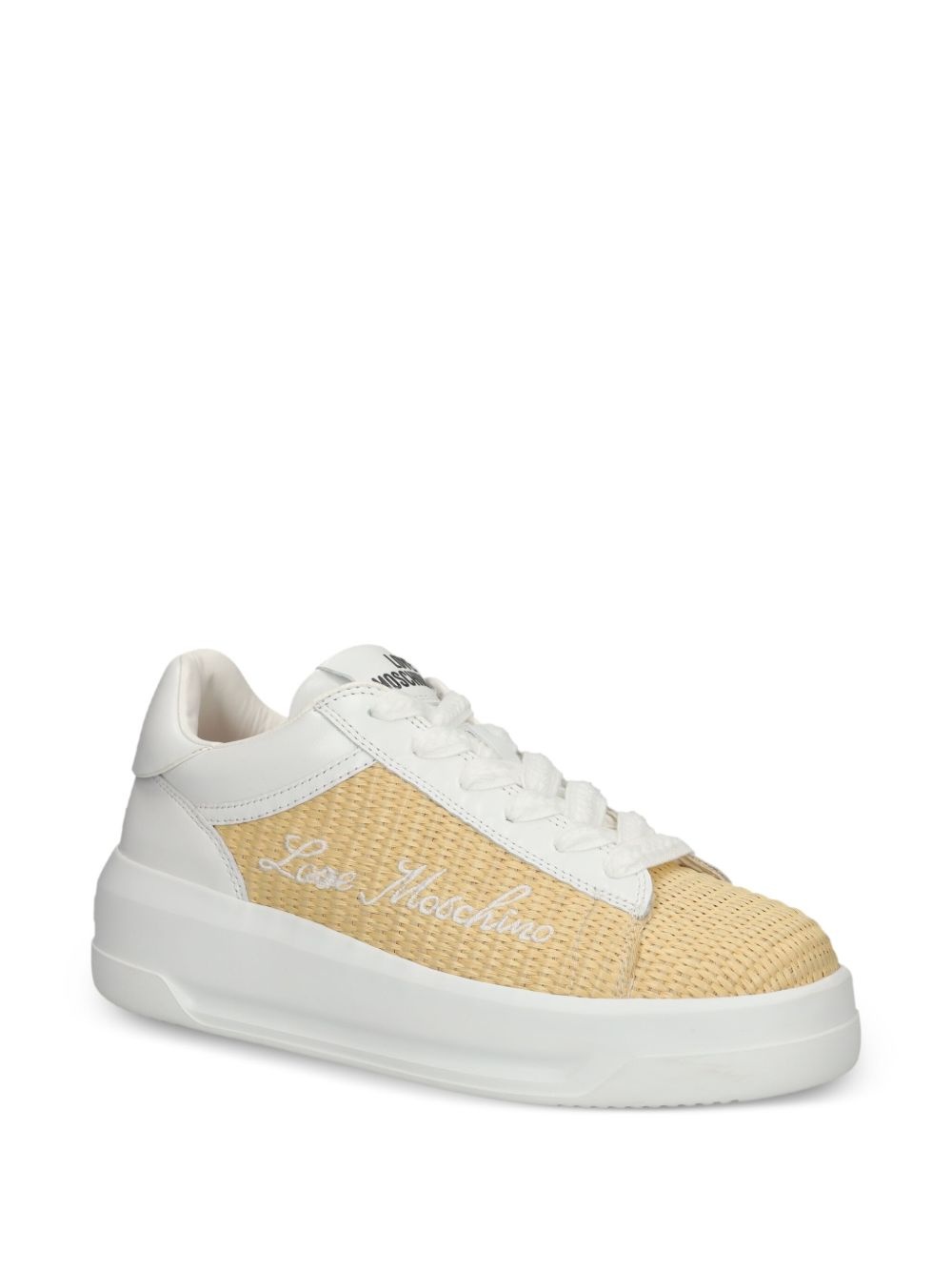 logo-embroidered sneakers - 2
