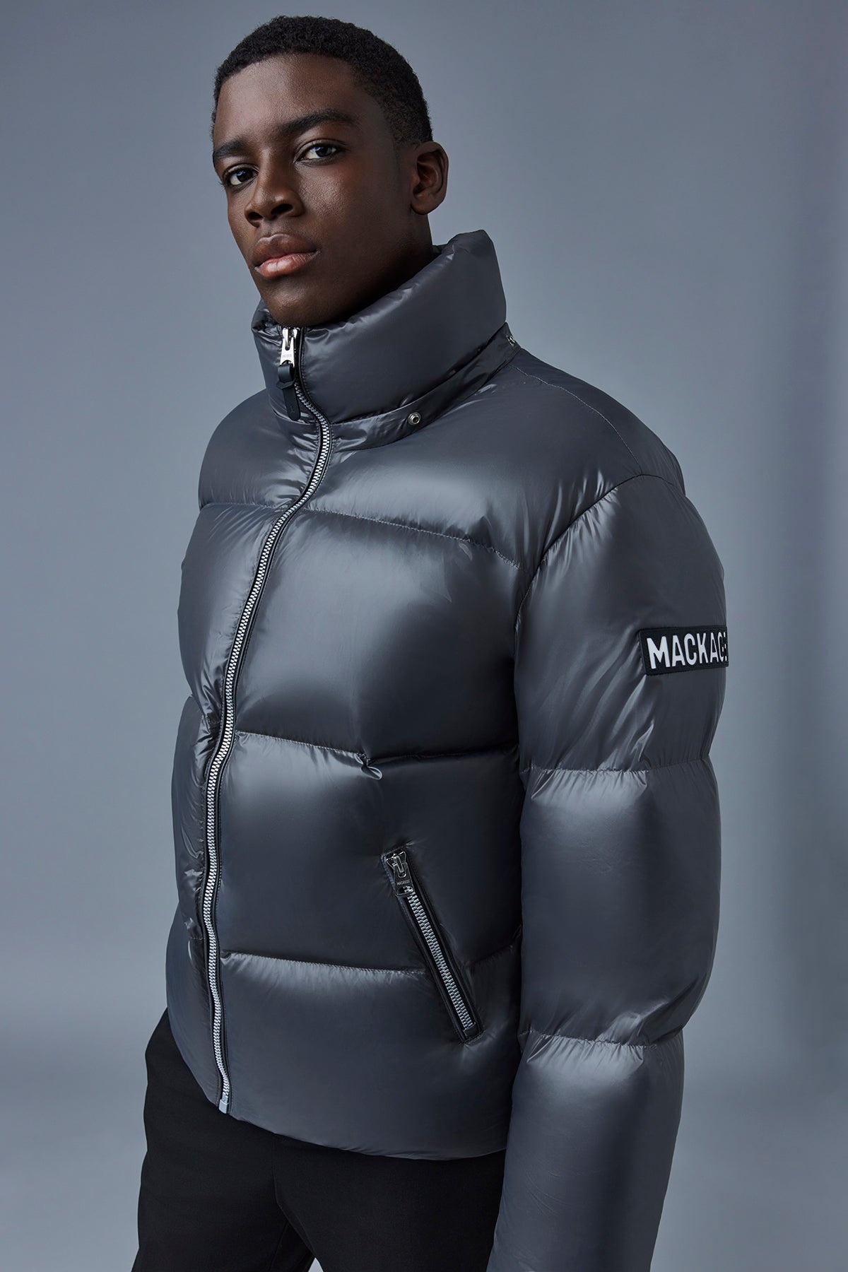 KENT-Z lustrous down jacket with hood - 5