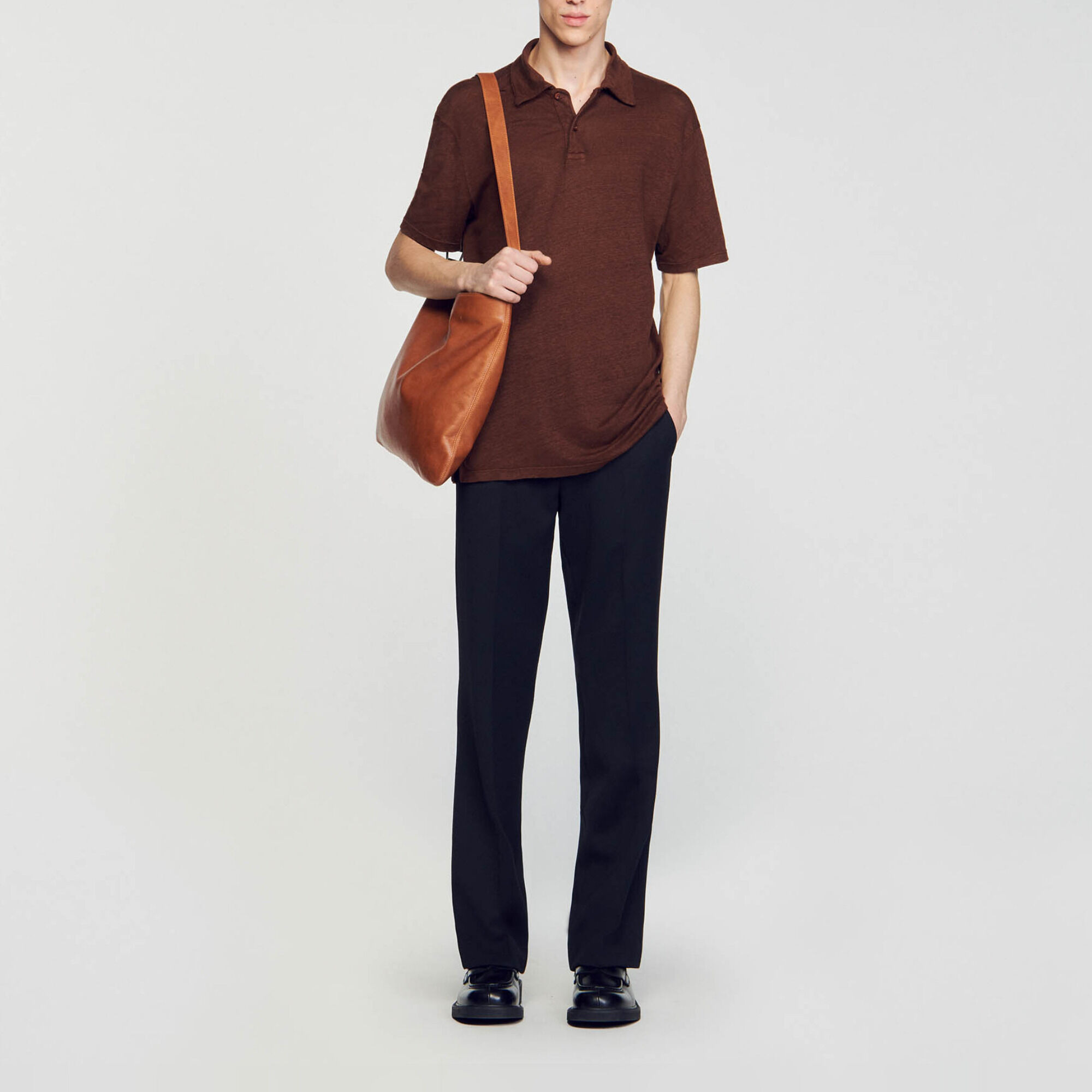 LINEN POLO SHIRT - 2
