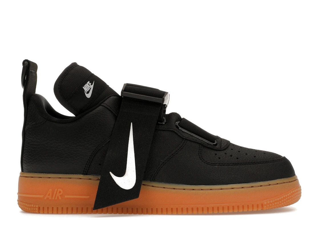 Nike Air Force 1 Utility Black Gum - 1