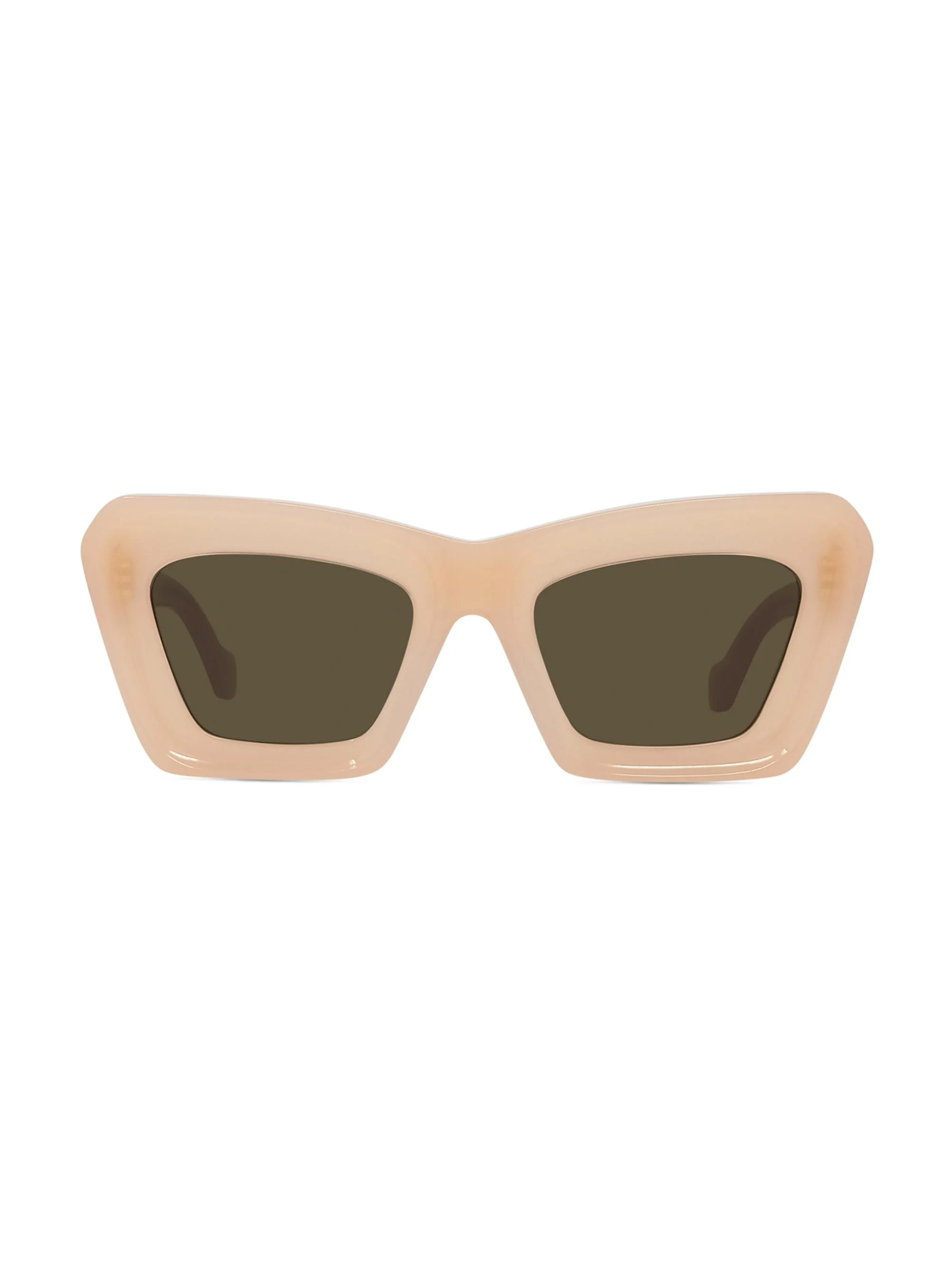 Women's Anagram 52MM Cat-Eye Sunglasses - Pink Brown - 1