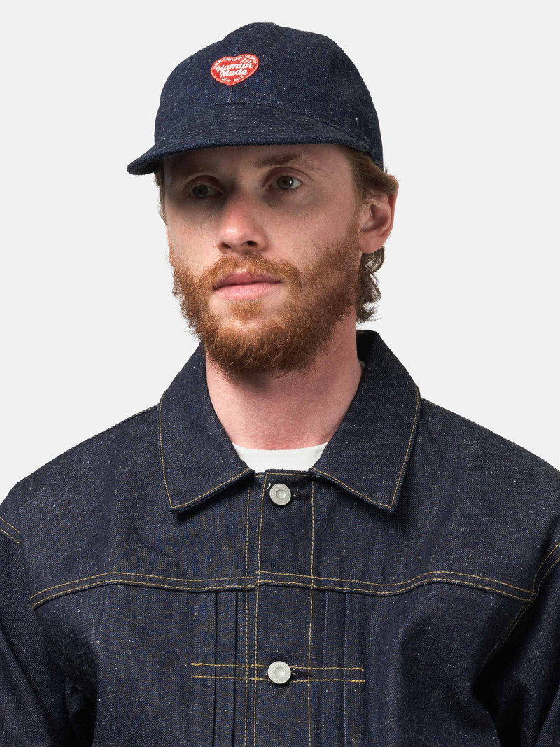 Human Made Denim Cap Indigo outlook