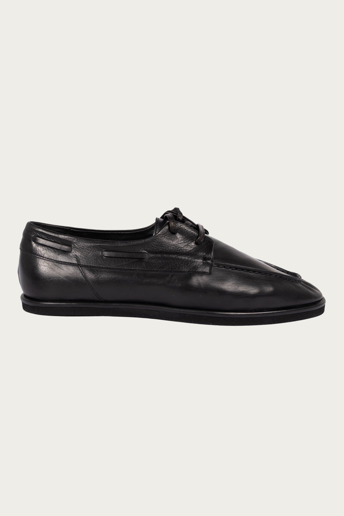 AURALEE　オーラリー　LEATHER SHOES　25.5 Auralee Leather Shoes in Beige Curated at Jake and Jones