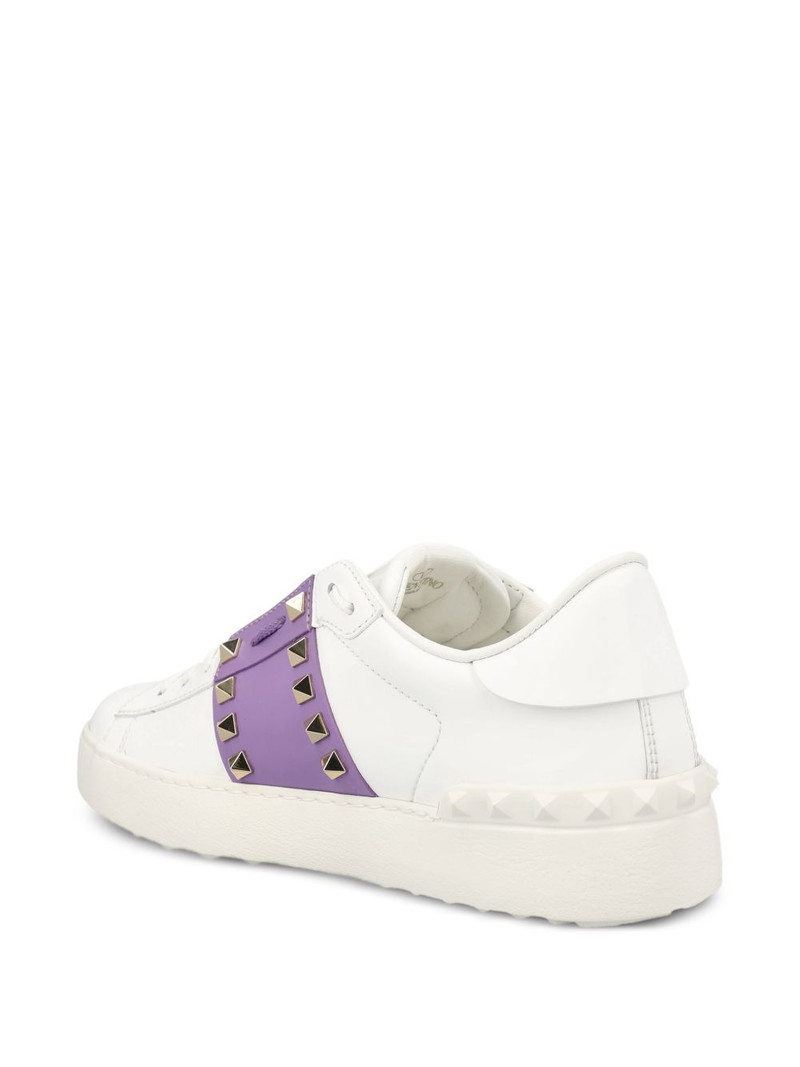 Rockstud embellished low-top sneakers 3