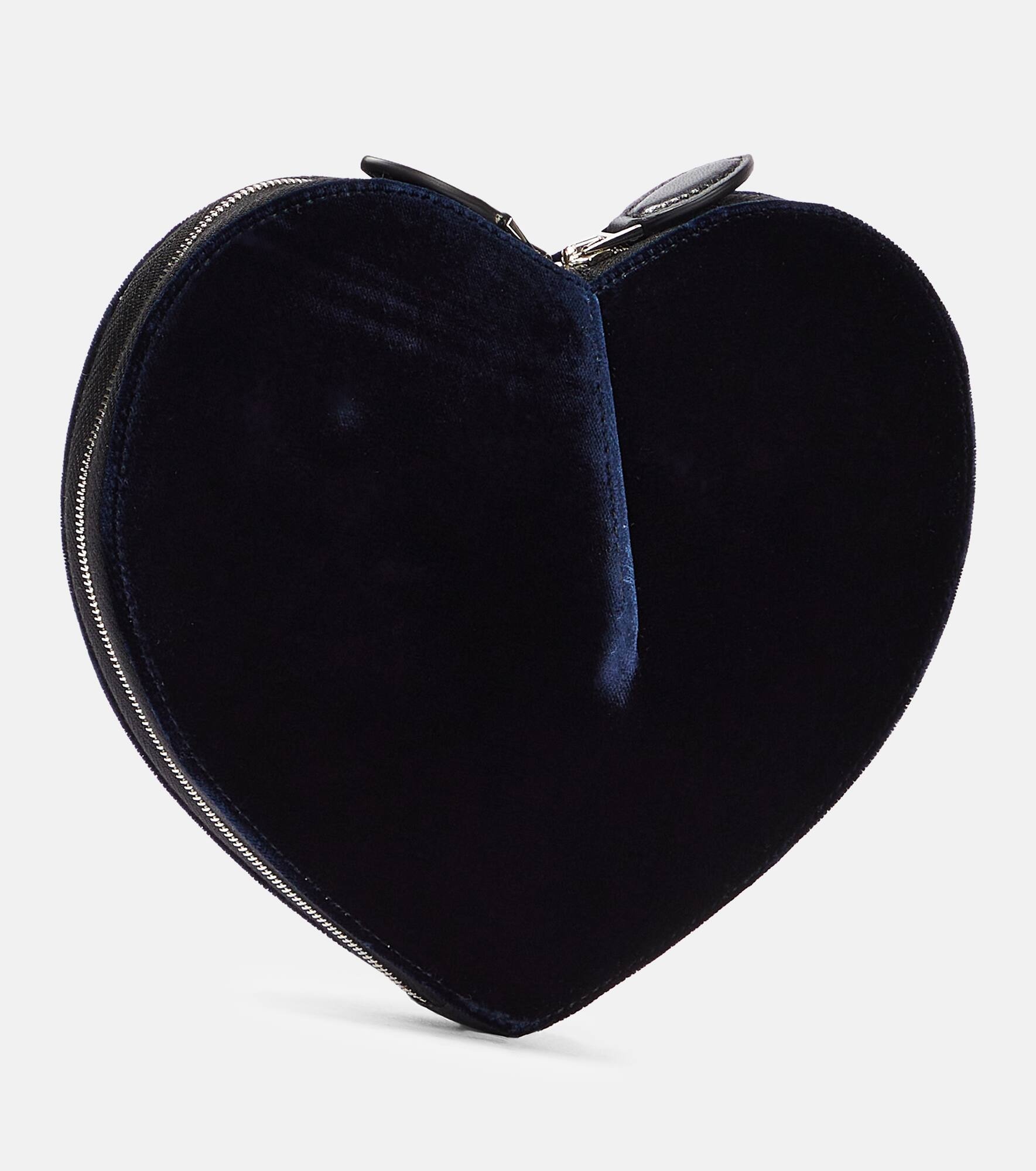 Le Cœur velvet heart clutch - 4