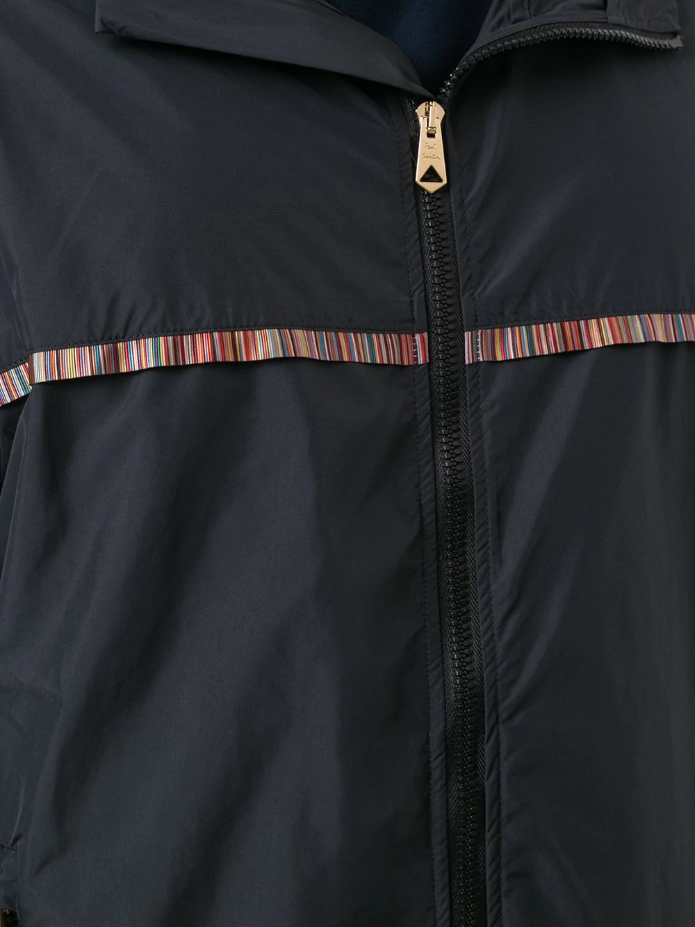 signature stripe-trim cagoule - 5