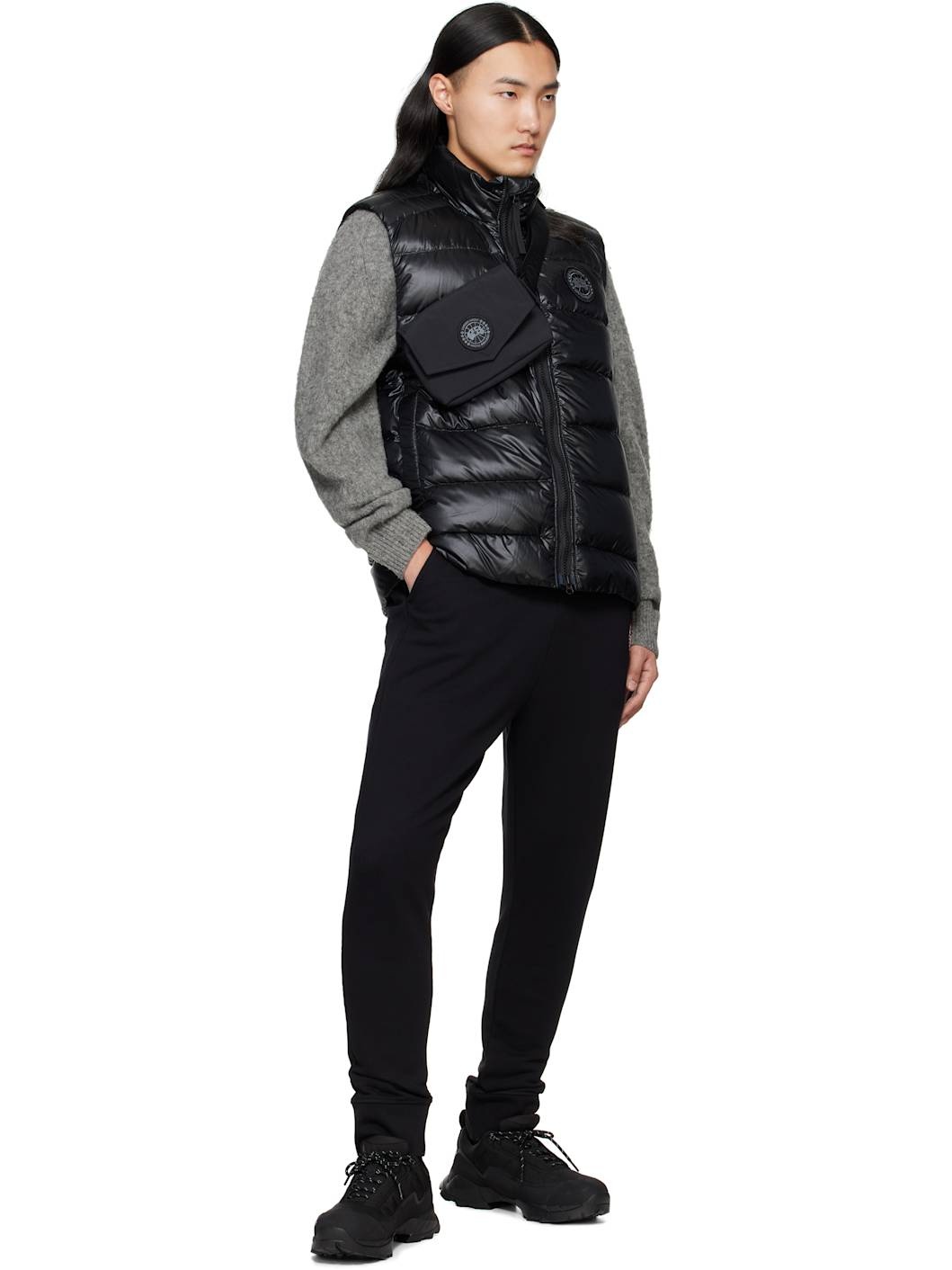 Black Mini Waist Pack Belt Bag - 4