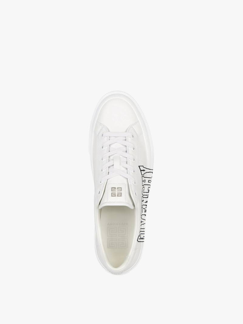 Givenchy CITY SPORT SNEAKERS IN LEATHER outlook