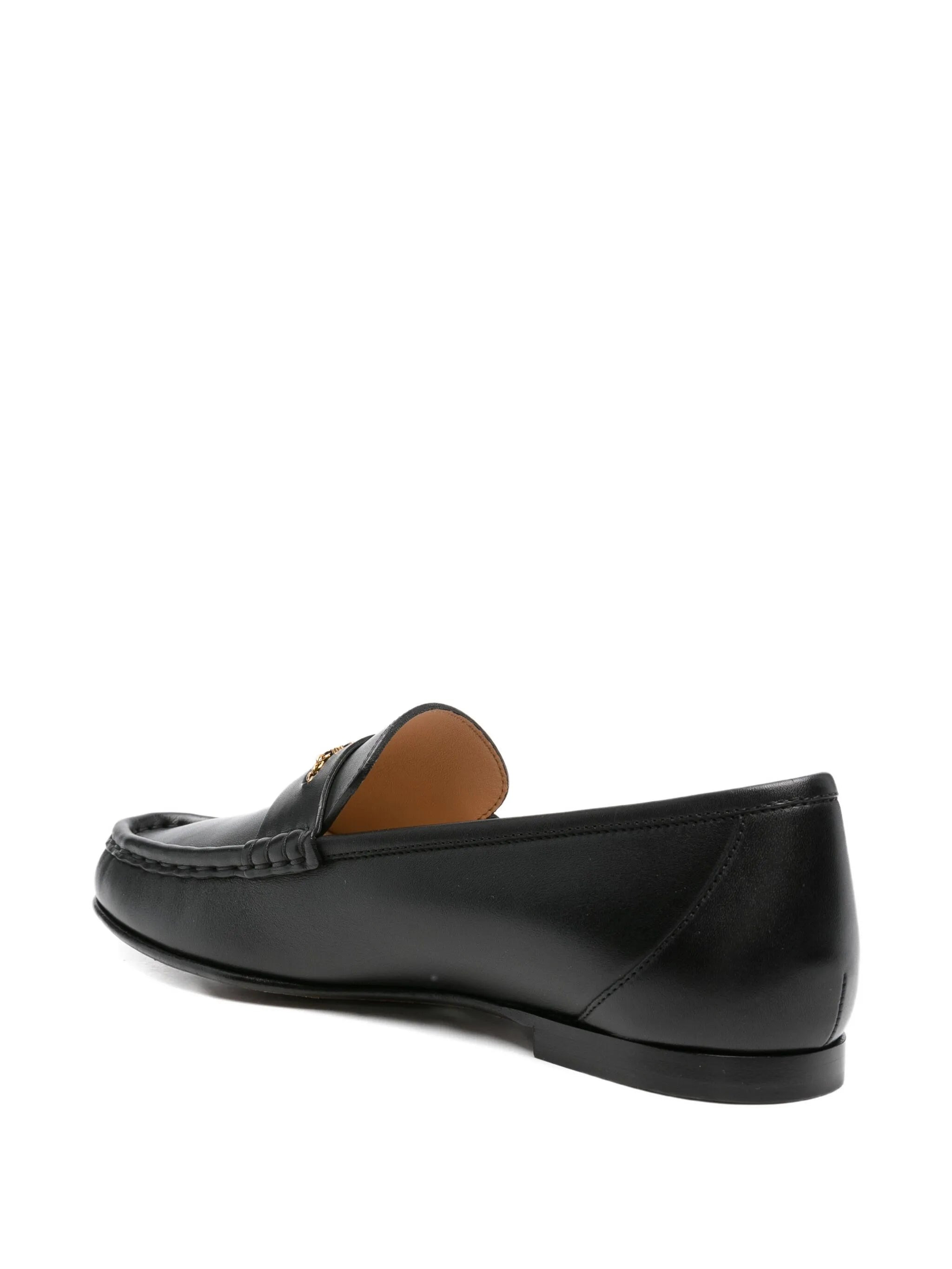 leather penny loafers - 3
