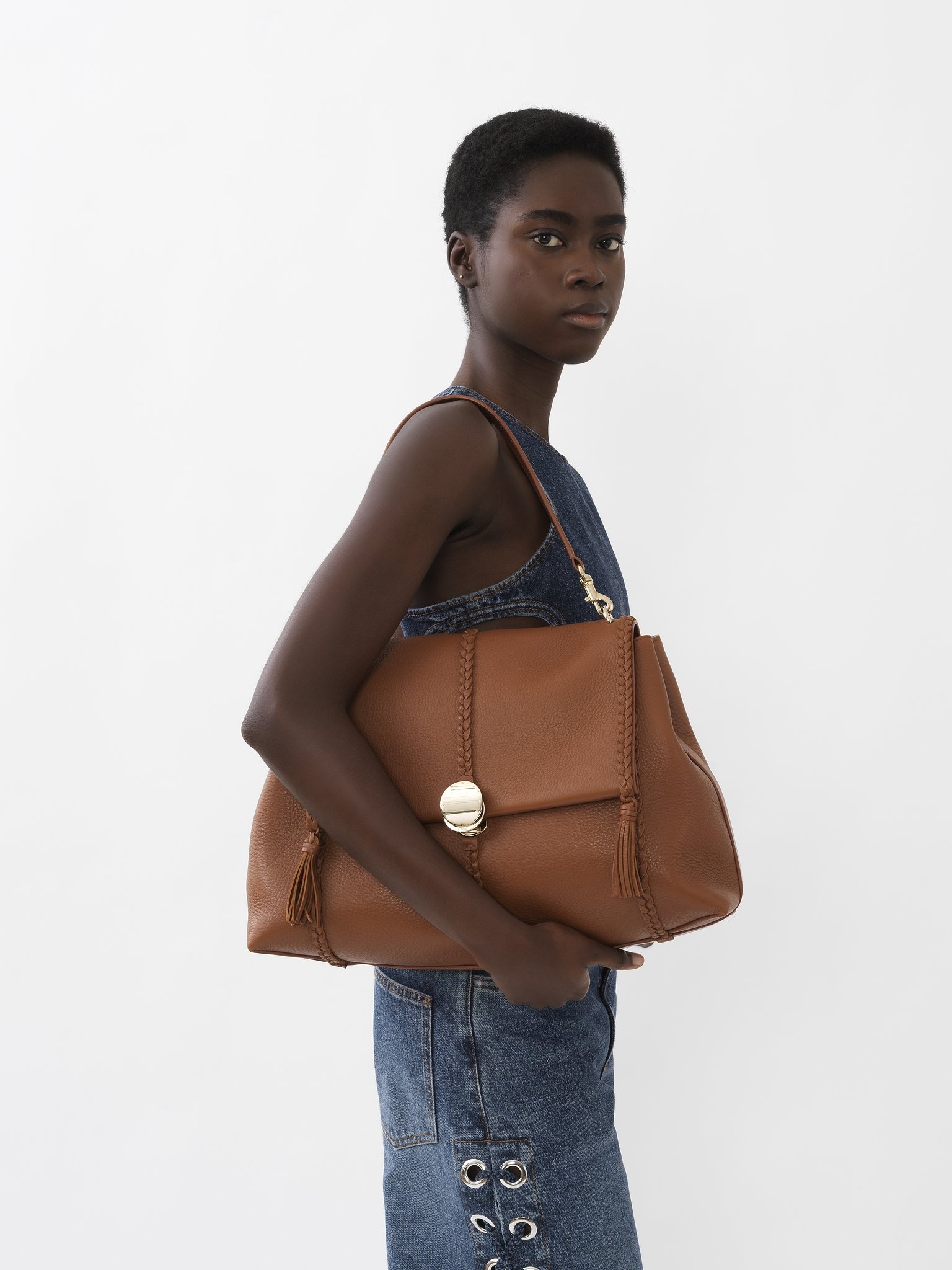 Chloé PENELOPE LARGE SOFT SHOULDER BAG | REVERSIBLE