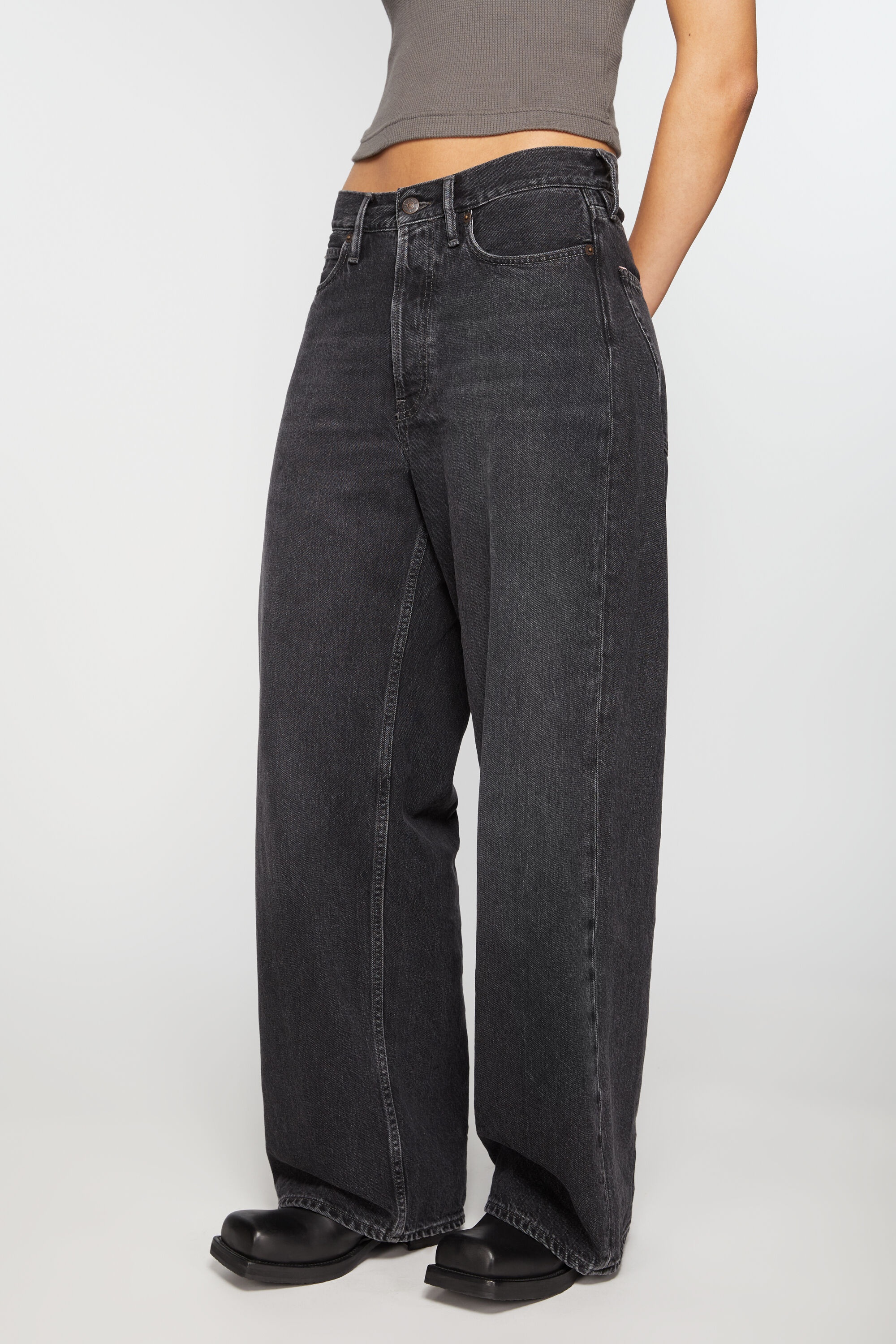 Baggy fit jeans - 1981F - Black - 4