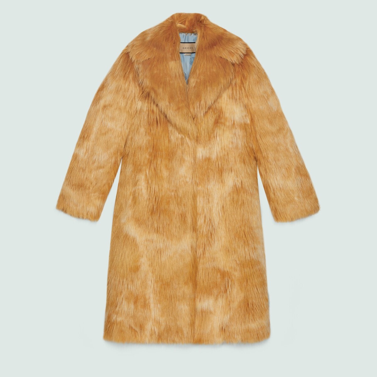 Faux fur coat - 1