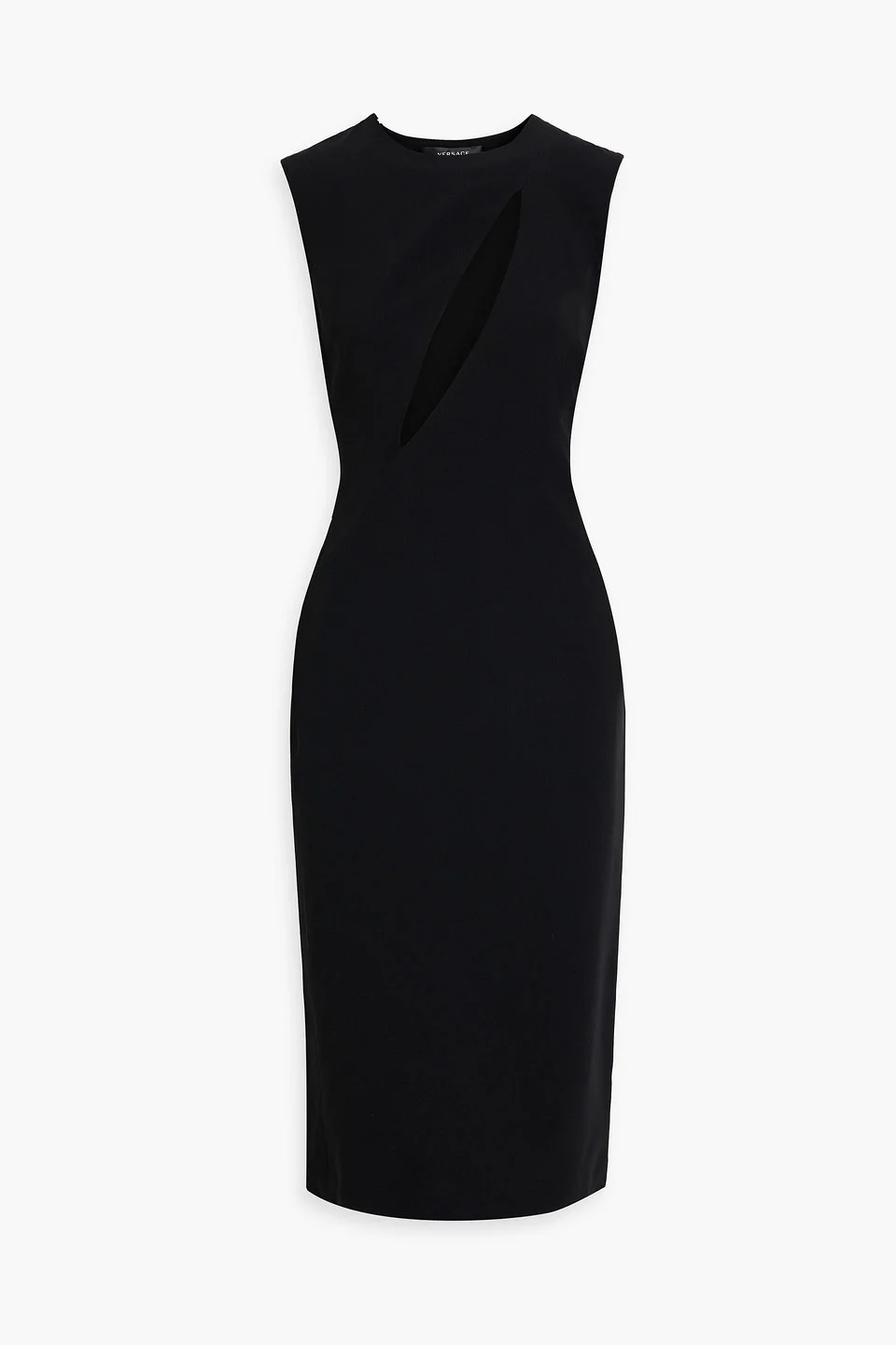 Cutout crepe midi dress - 1