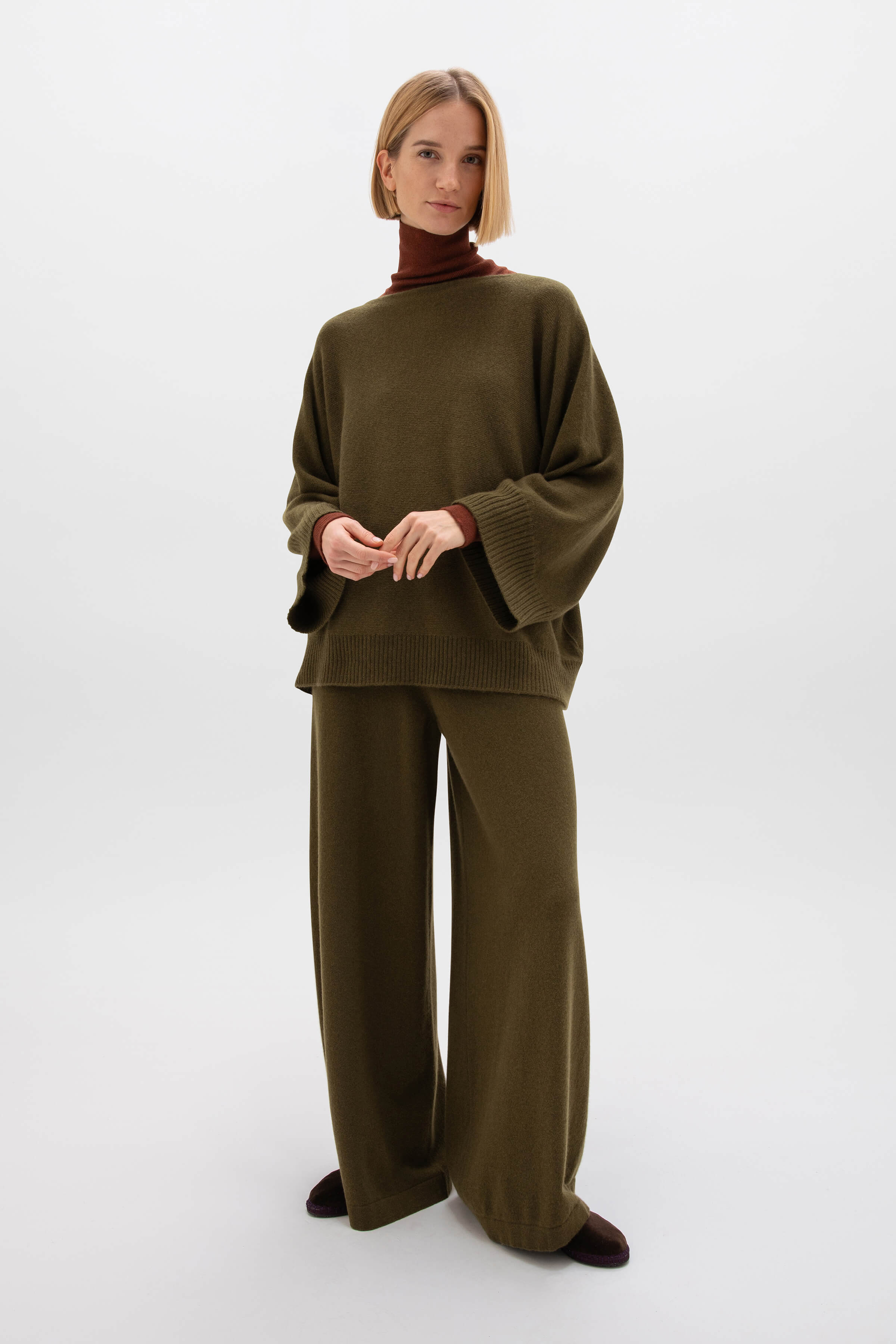 Cashmere Cape Jumper - 2