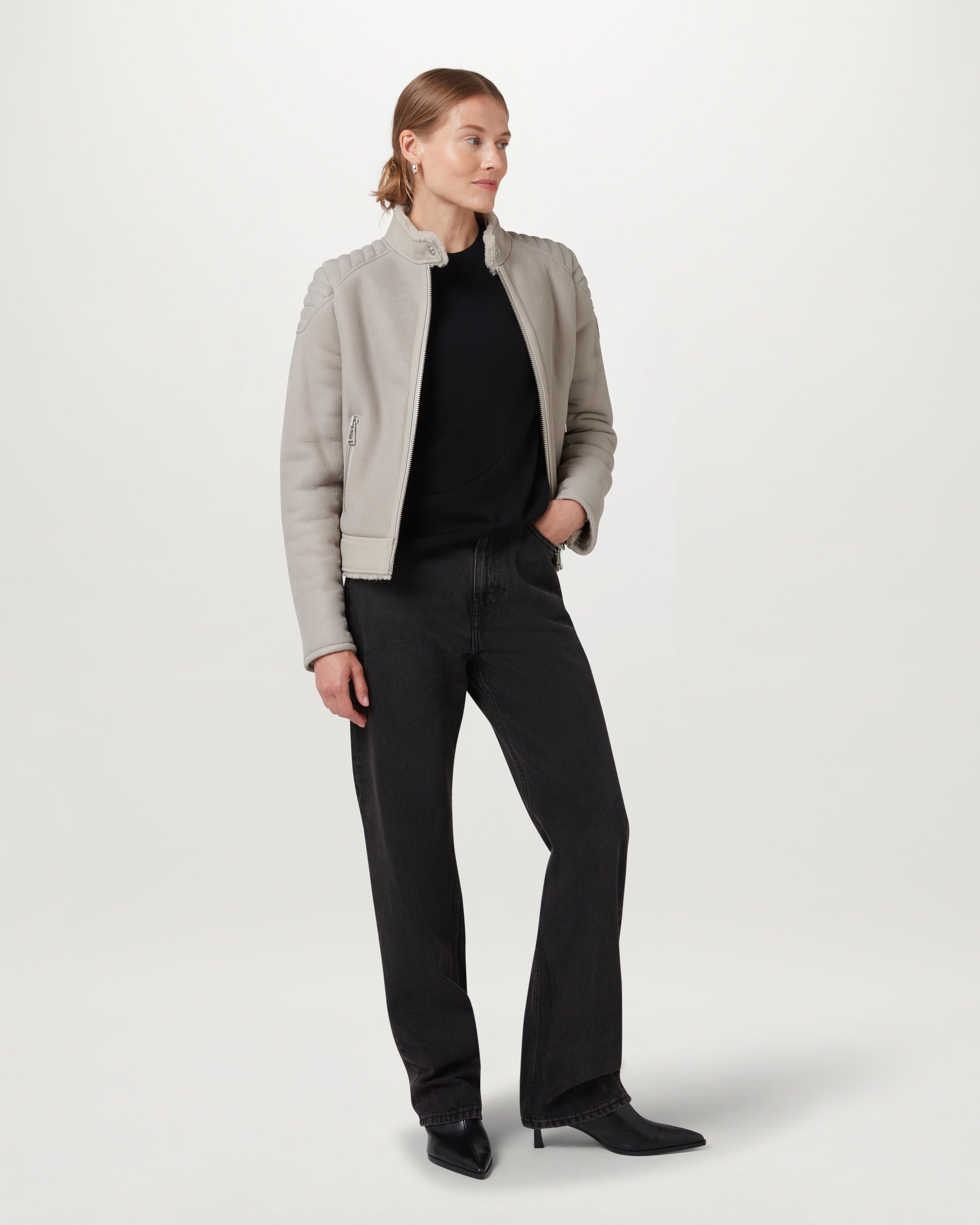 SHEARLING MOLLISON JACKET - 5