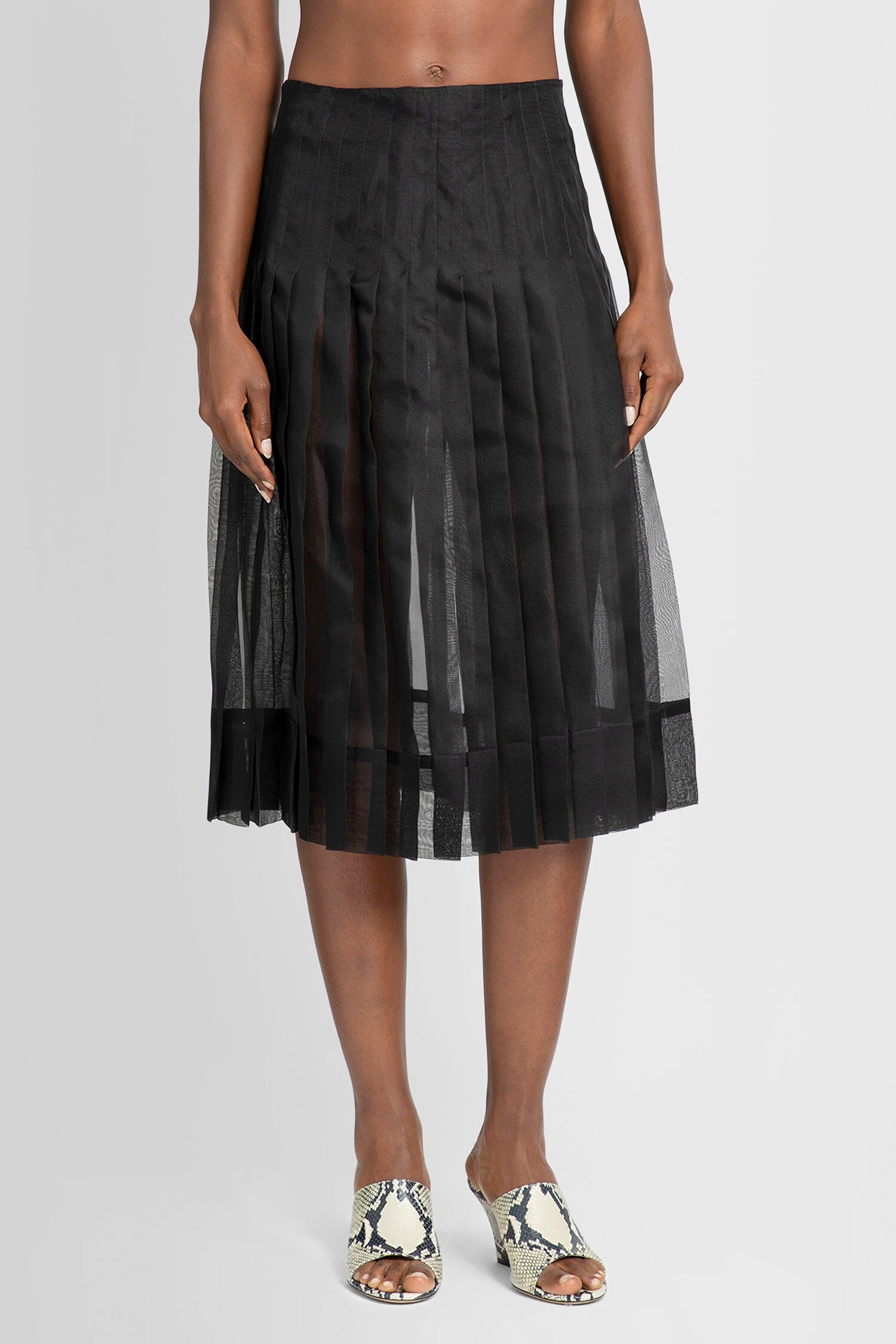 KHAITE WOMAN BLACK SKIRTS - 2