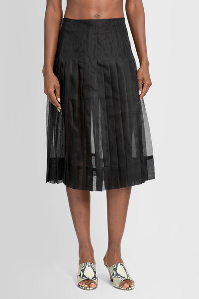 KHAITE KHAITE WOMAN BLACK SKIRTS outlook