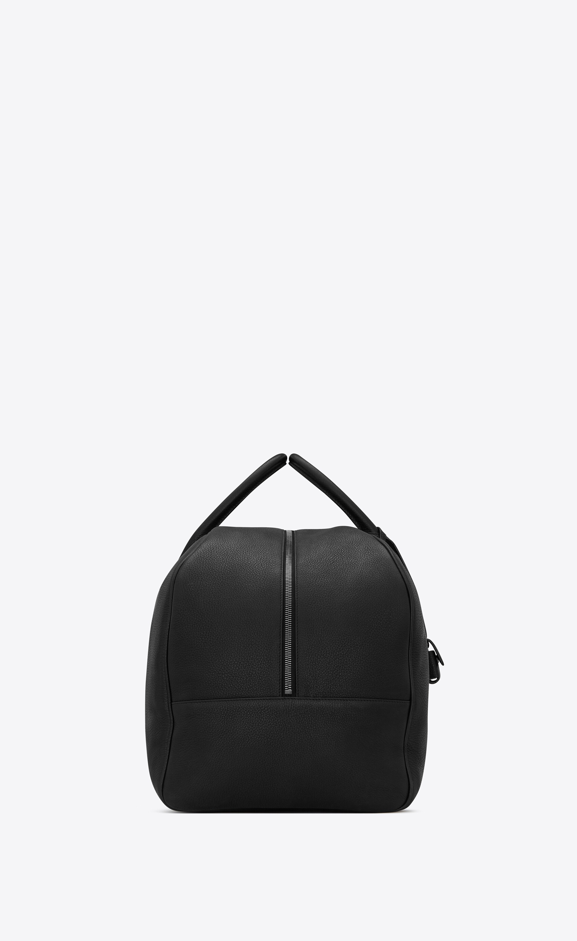 bowling bag in grained leather - 3