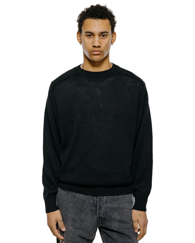 PHIGVEL MAKERS Co. C/L Crewneck Knit Ink Black outlook