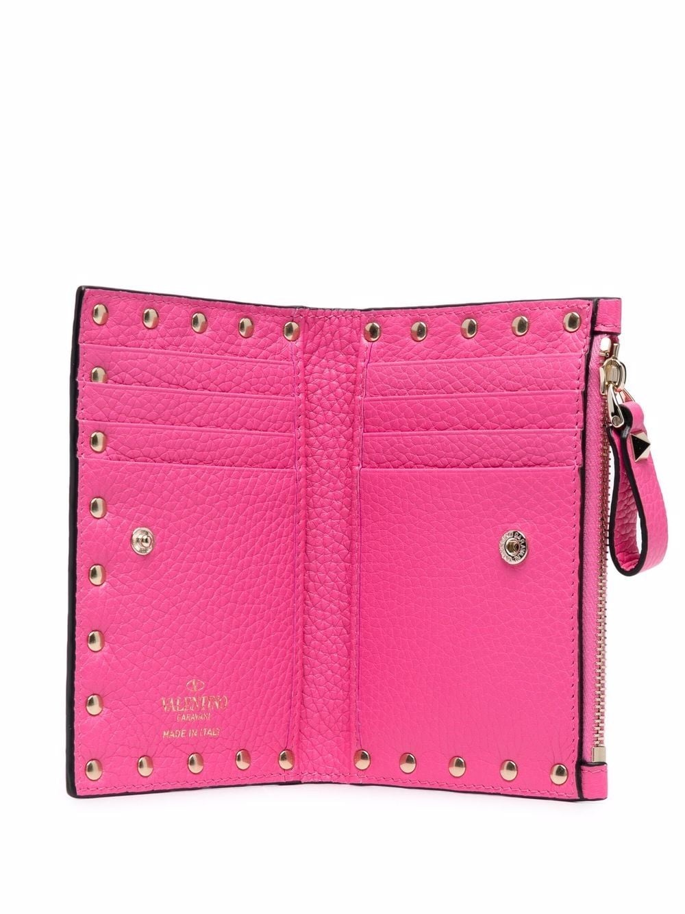 Rockstud-embellished compact wallet - 3