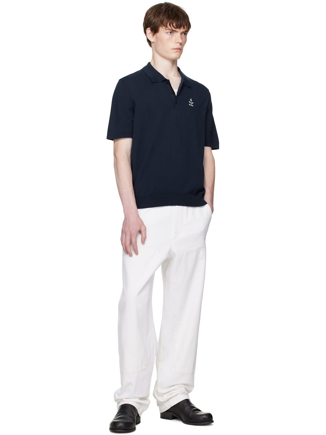 Navy Octave Polo - 4