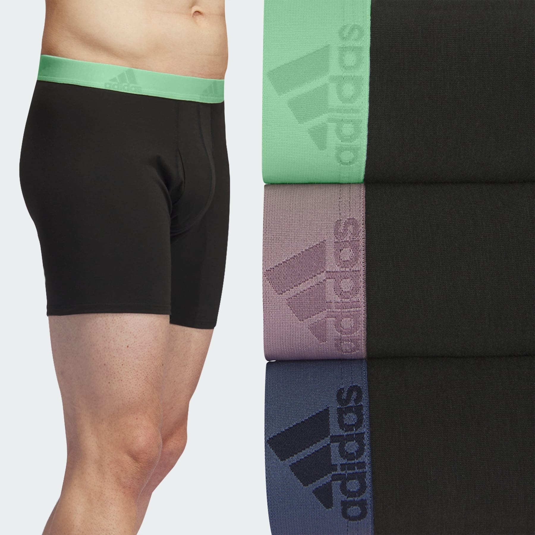 Stretch Cotton 3-Pack Boxer Briefs - 5