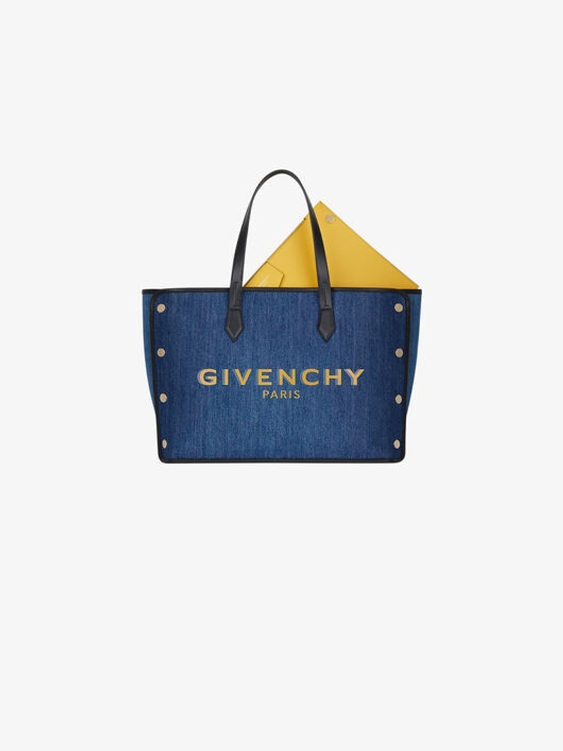 MEDIUM BOND SHOPPER IN DENIM 6