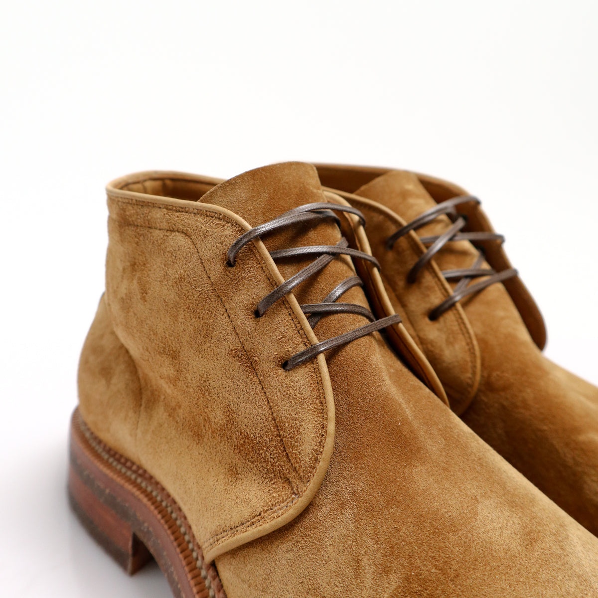 Uplands Boot Unlined Tobacco Papillon Suede - 5