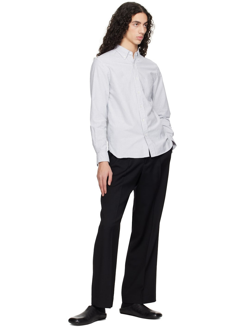 Marsèll Black Passo Leather Slippers outlook