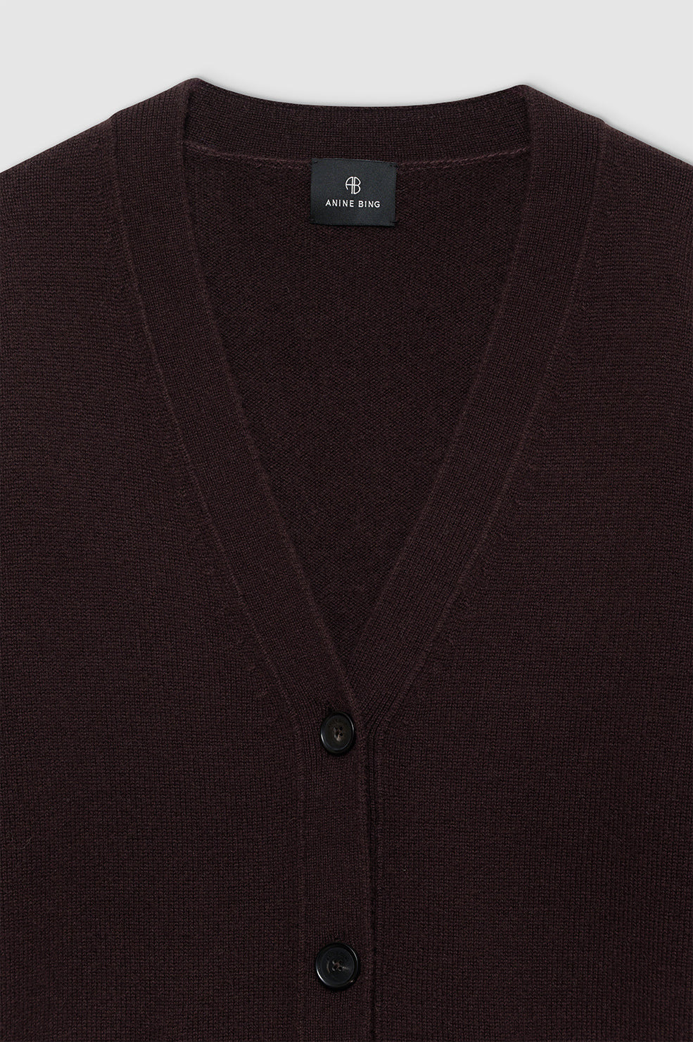 Jackson Cardigan - Deep Brown - 4