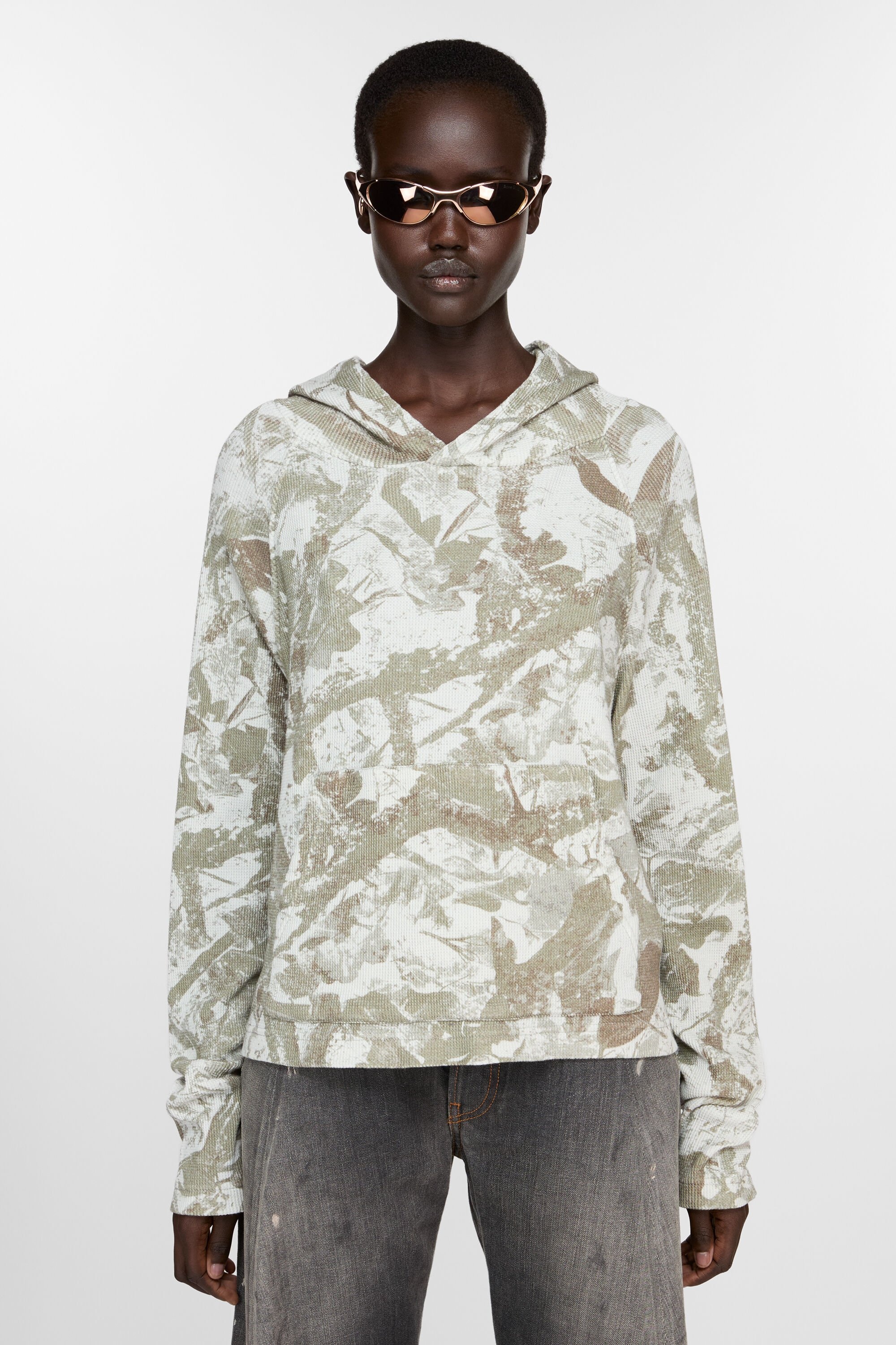 Hooded sweater - Concrete grey camo - 2